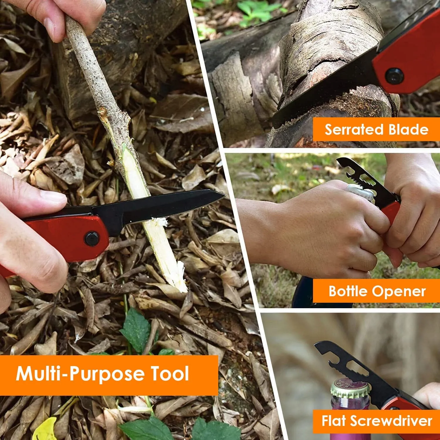13-in-1 Multi-tool Hammer Camping Survival Tool