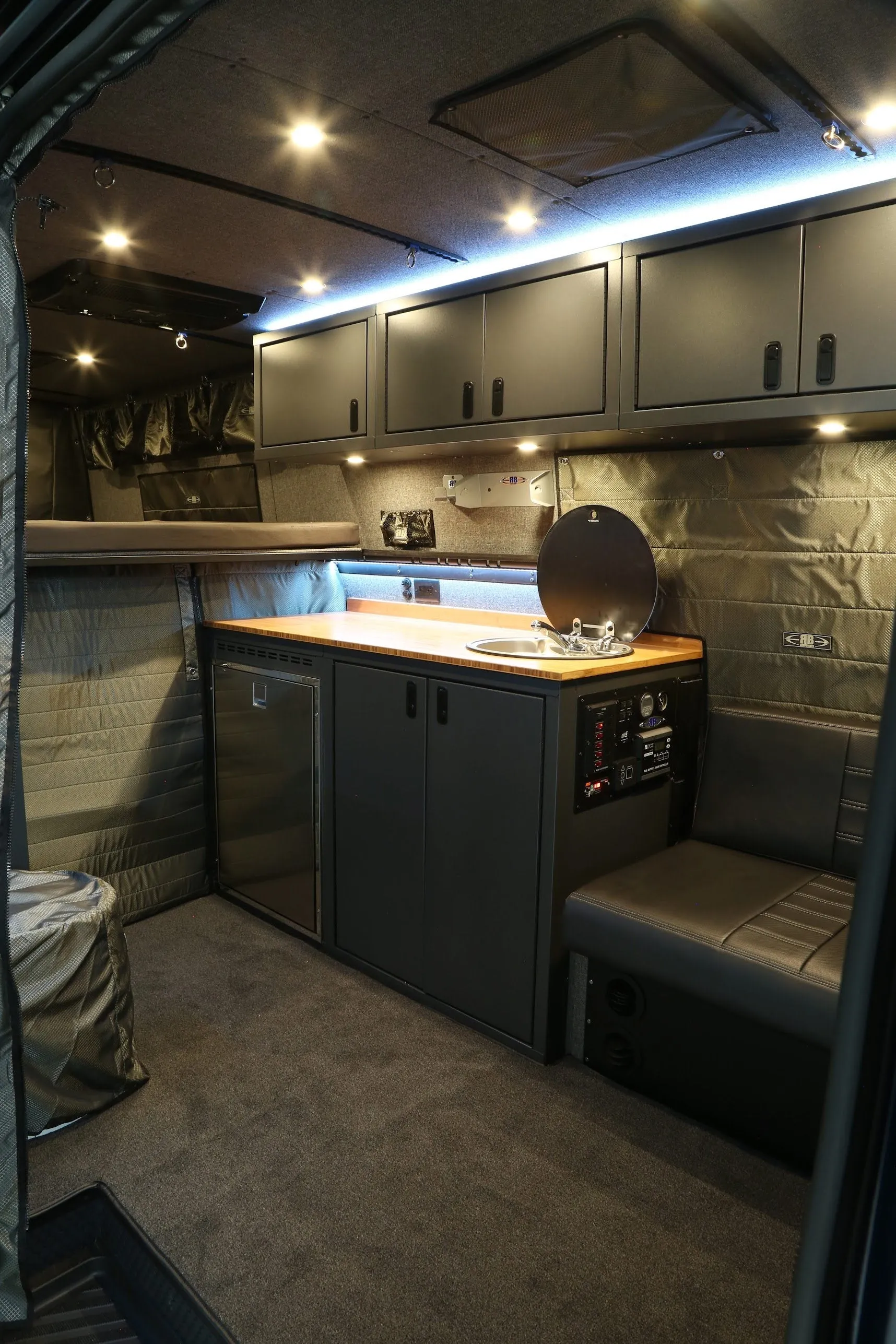 24in Galley - Norcold Fridge Base Cabinet