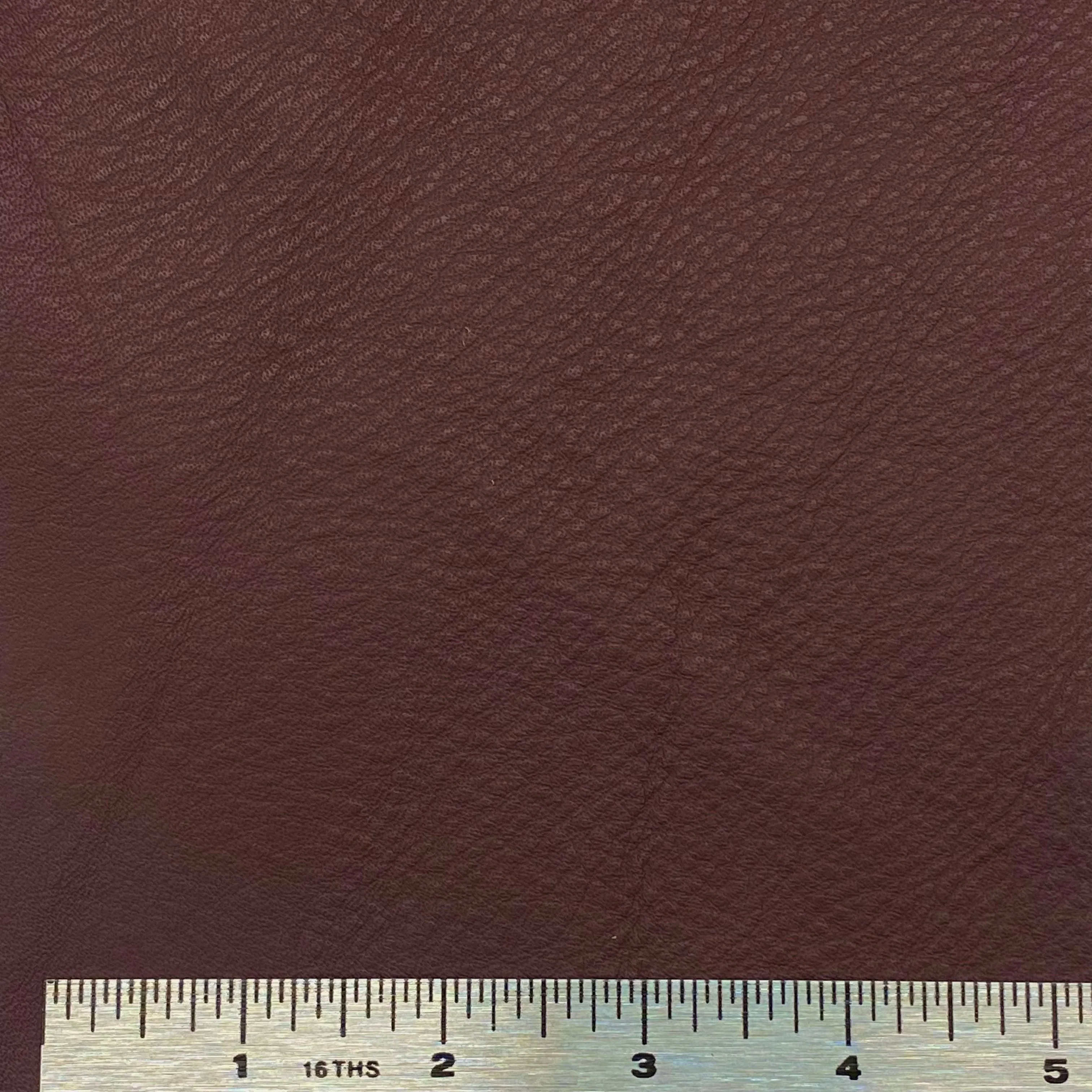 3oz (1.3mm) Cow Leather-Sangria (per square foot)