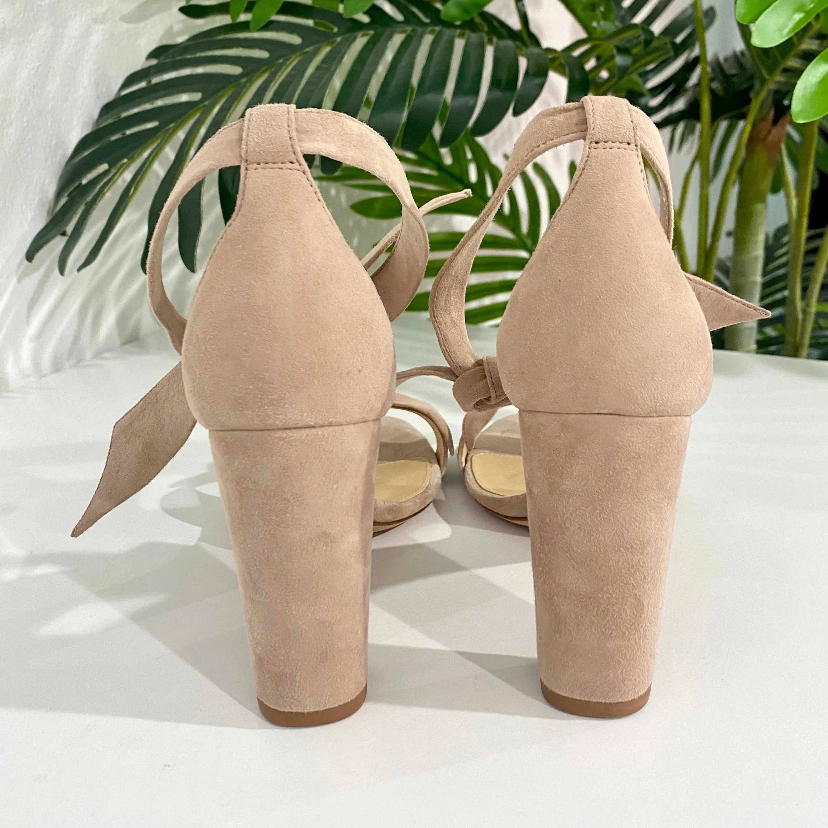 Alexandre Birman Beige Clarita Sandals