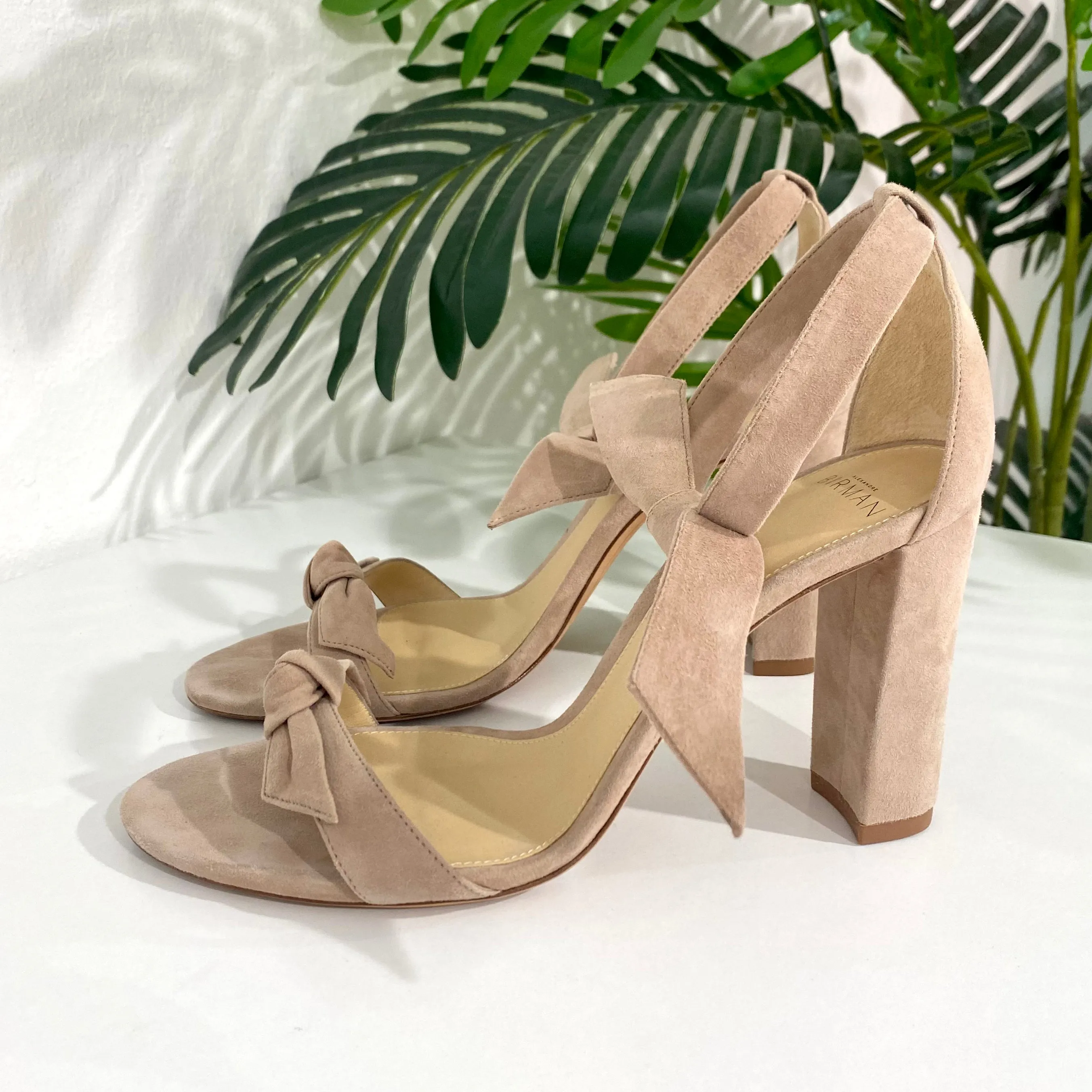 Alexandre Birman Beige Clarita Sandals