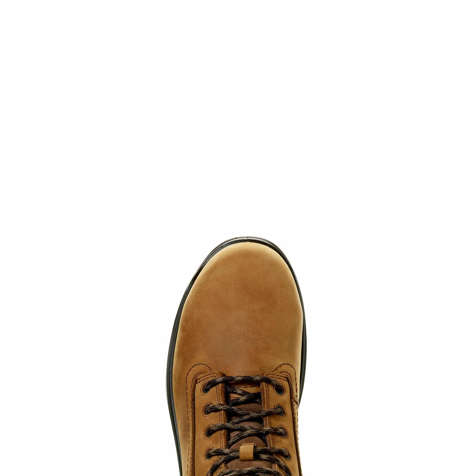 Ariat 10032608 Men's Aged Bark Turbo Waterproof Lace Up Round Soft Toe Work Boot