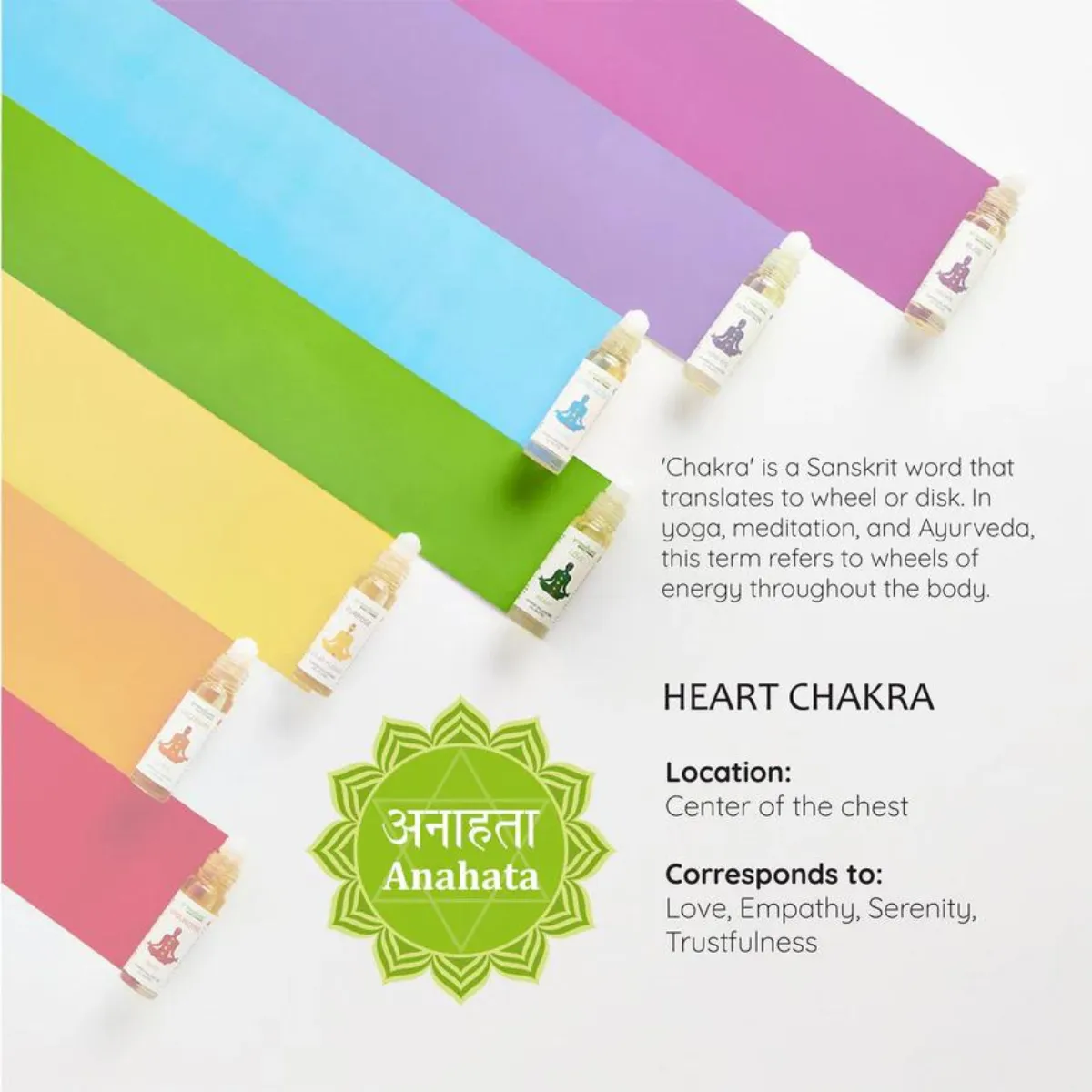 Aromafume Roll On - Heart Chakra - Love