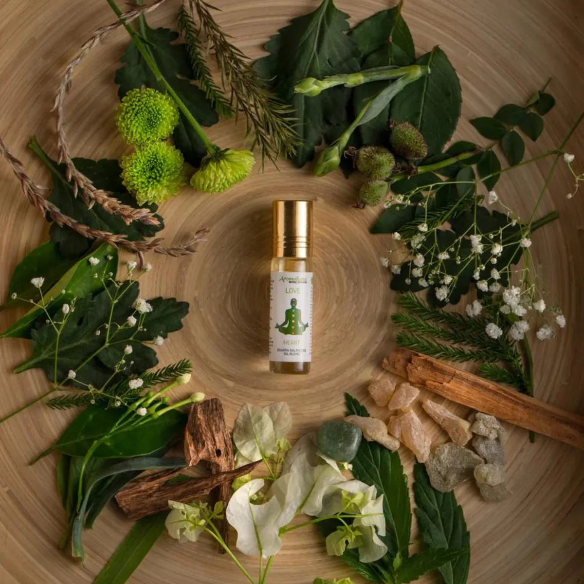 Aromafume Roll On - Heart Chakra - Love