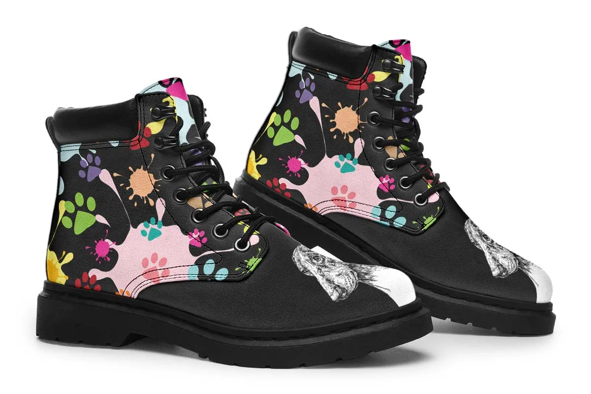 Artsy Dachshund Classic Vibe Boots