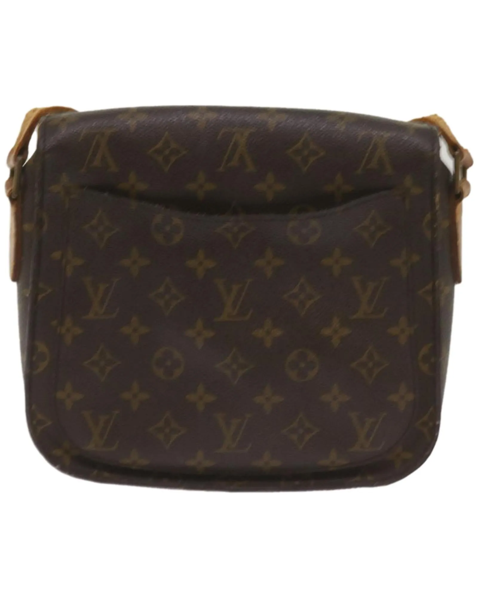 Authentic Monogram Saint Cloud GM Shoulder Bag by Louis Vuitton