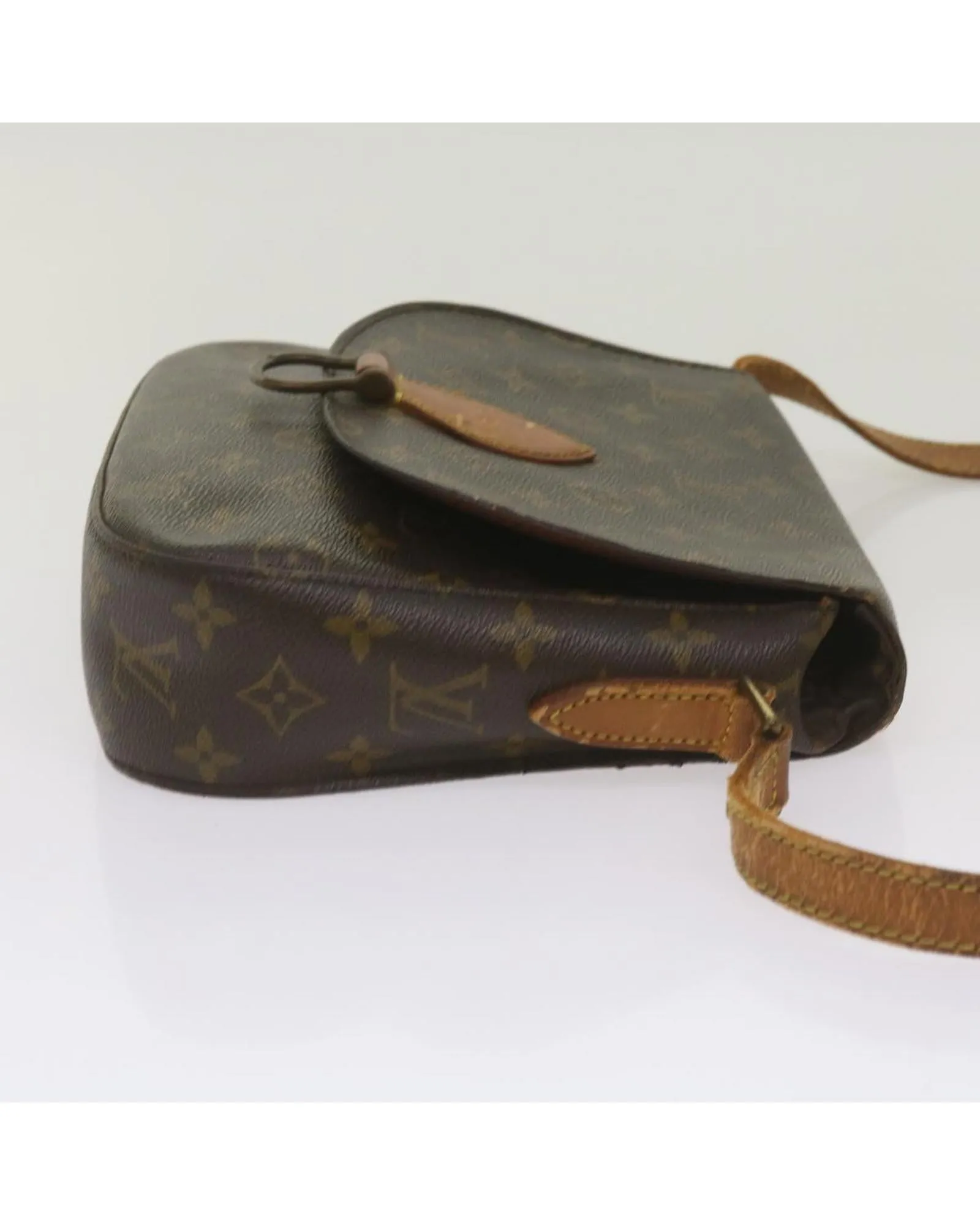 Authentic Monogram Saint Cloud GM Shoulder Bag by Louis Vuitton