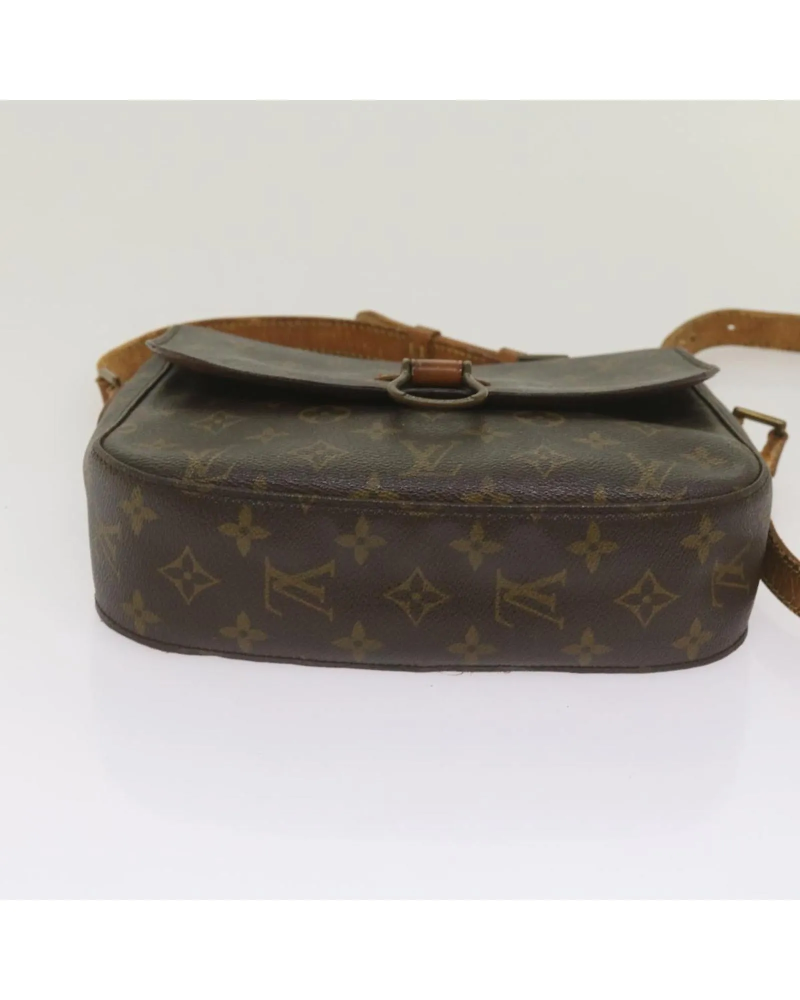 Authentic Monogram Saint Cloud GM Shoulder Bag by Louis Vuitton