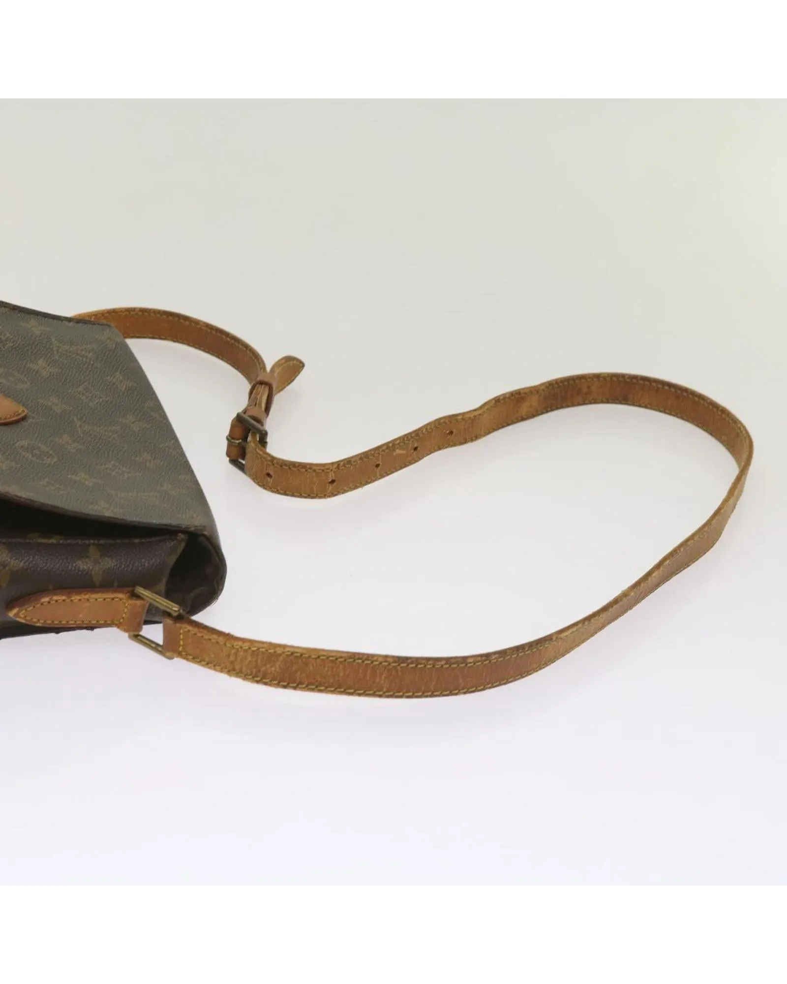 Authentic Monogram Saint Cloud GM Shoulder Bag by Louis Vuitton