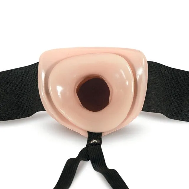 Blush Dr. Skin 6" Hollow Strap On