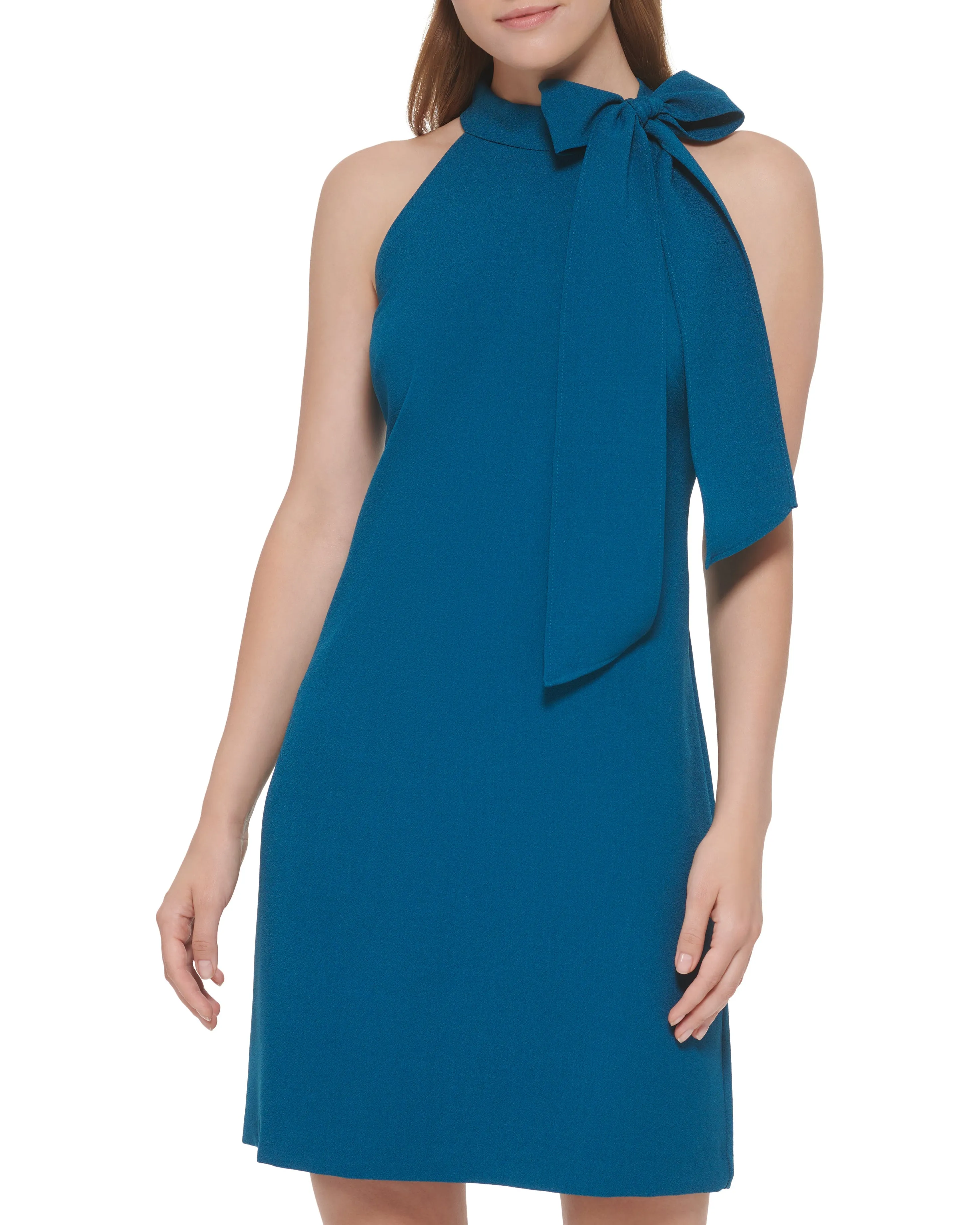 Bow-Neck Dress