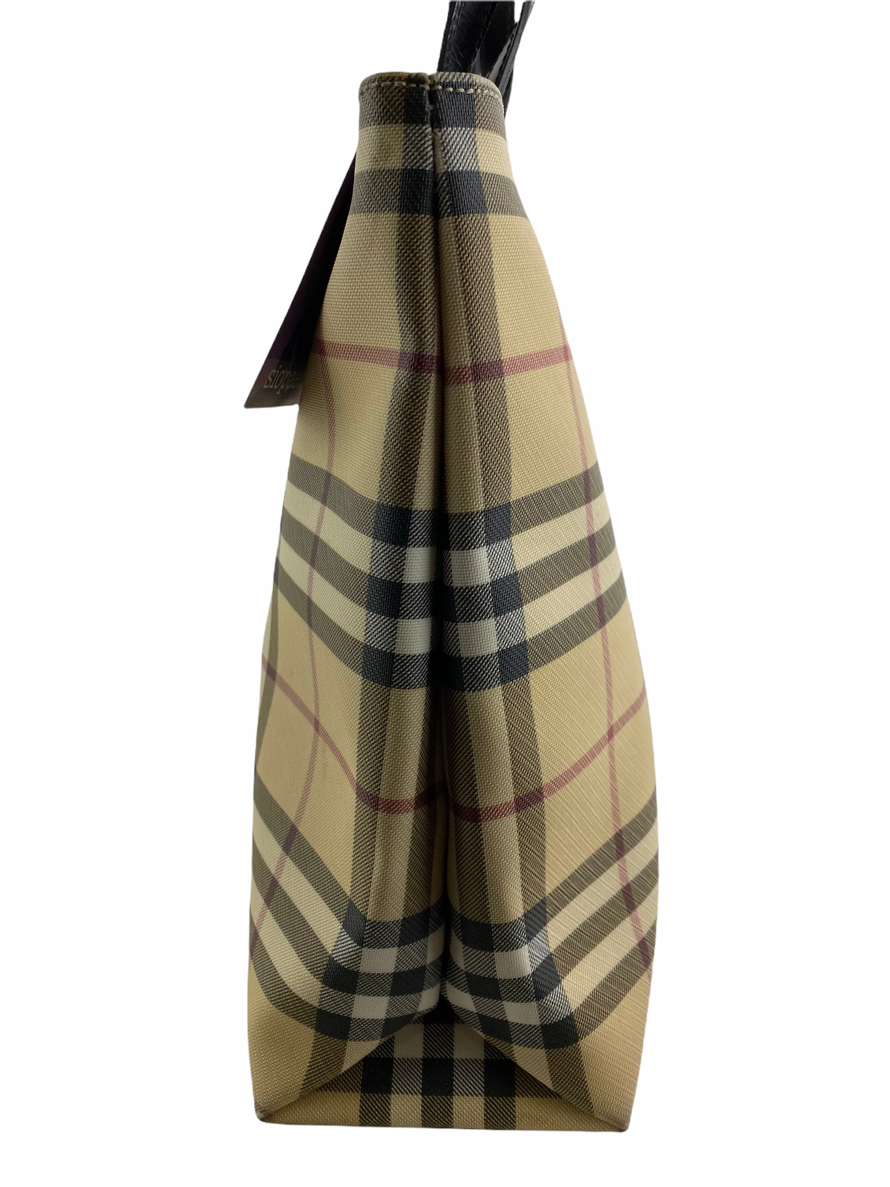 Burberry Classic Nova Check Canvas Tote