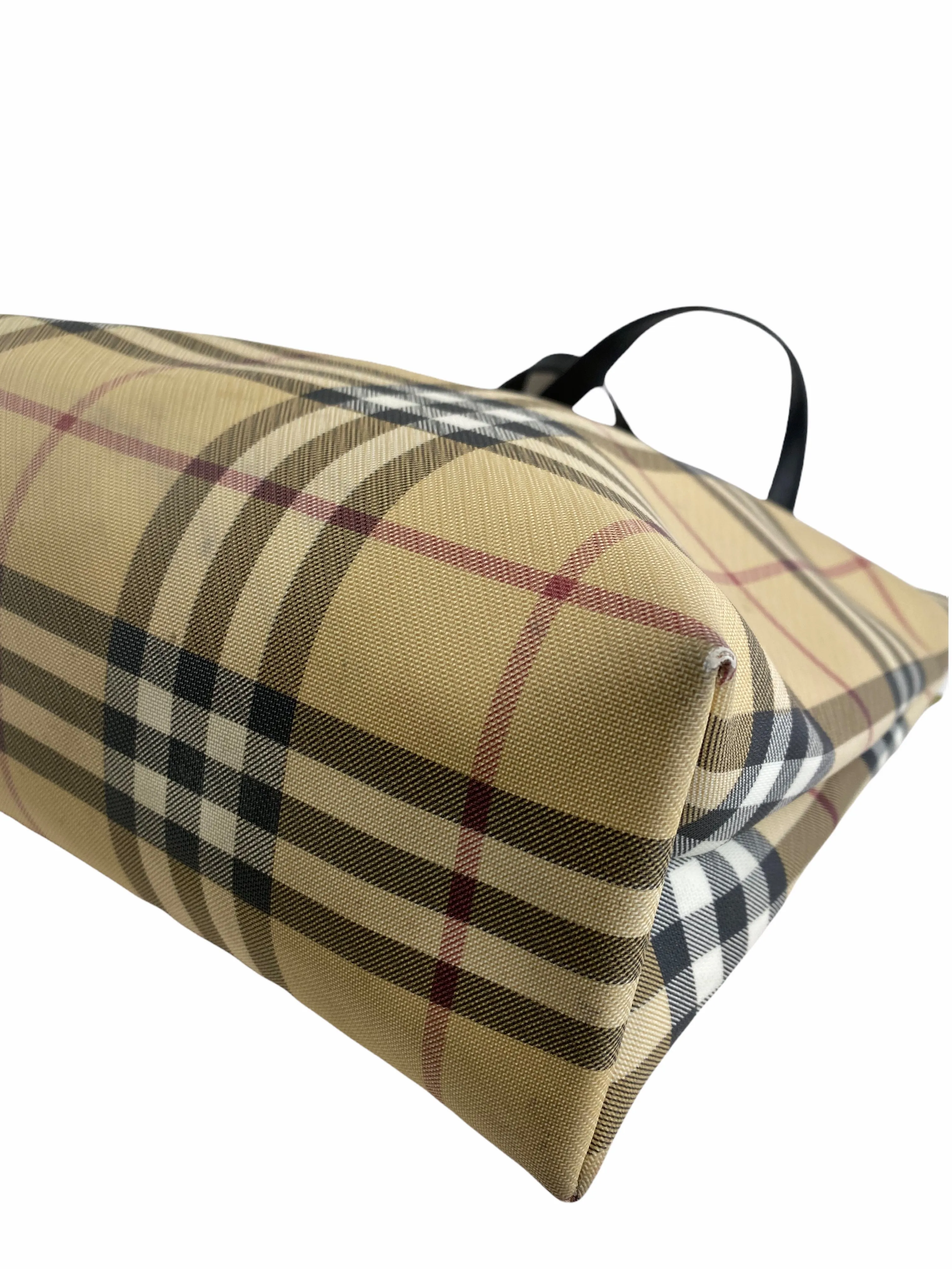 Burberry Classic Nova Check Canvas Tote