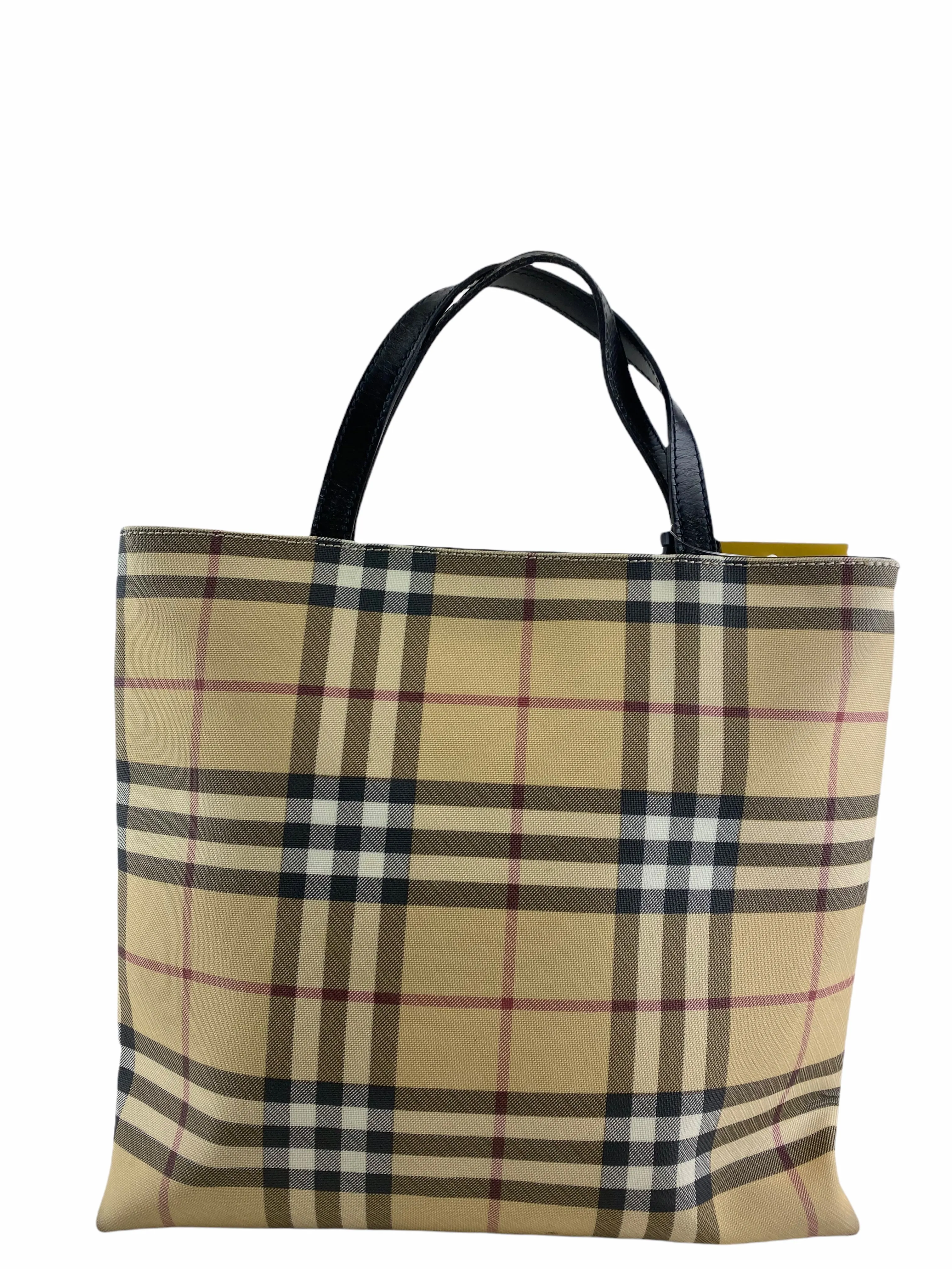 Burberry Classic Nova Check Canvas Tote
