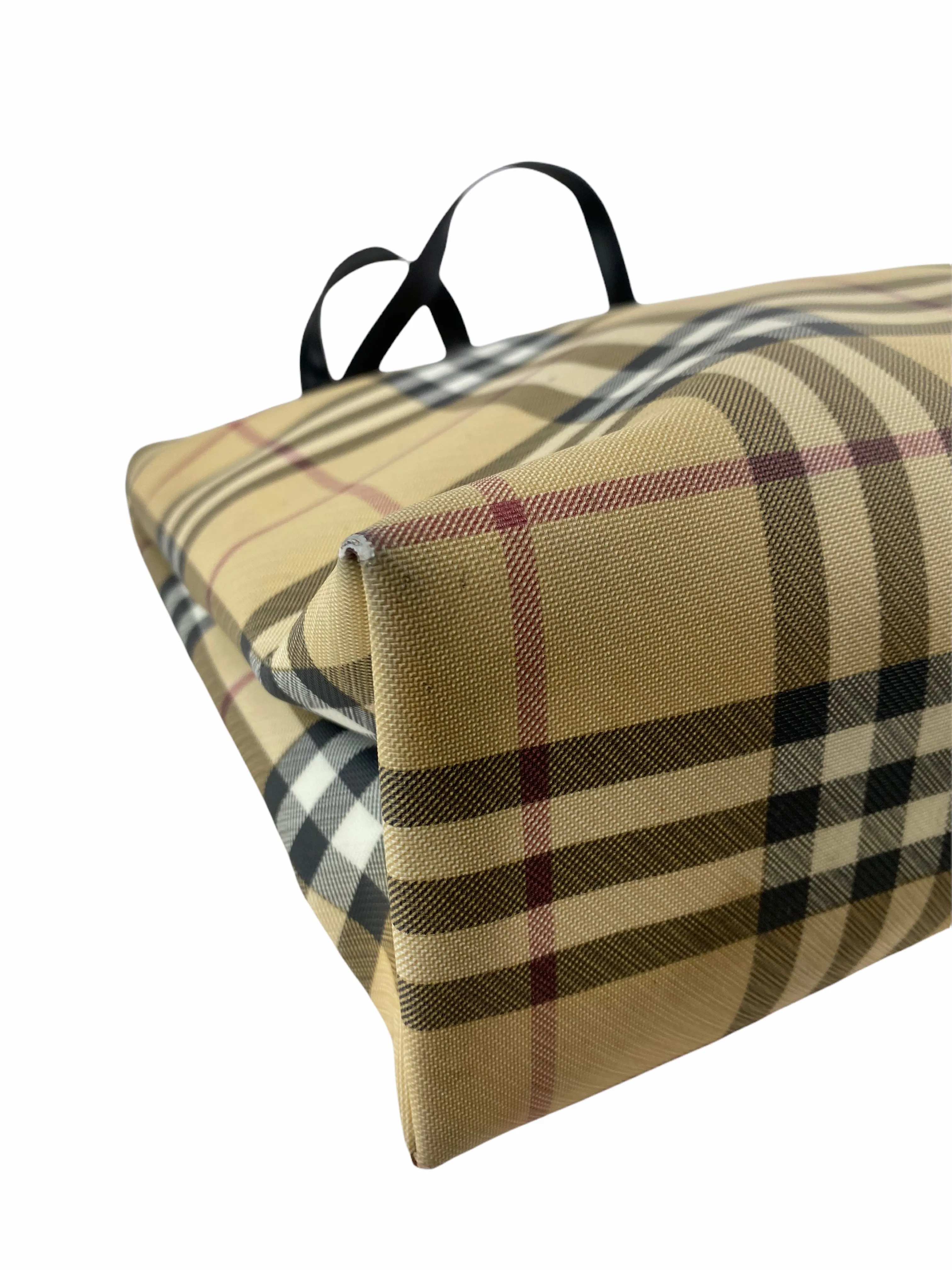 Burberry Classic Nova Check Canvas Tote
