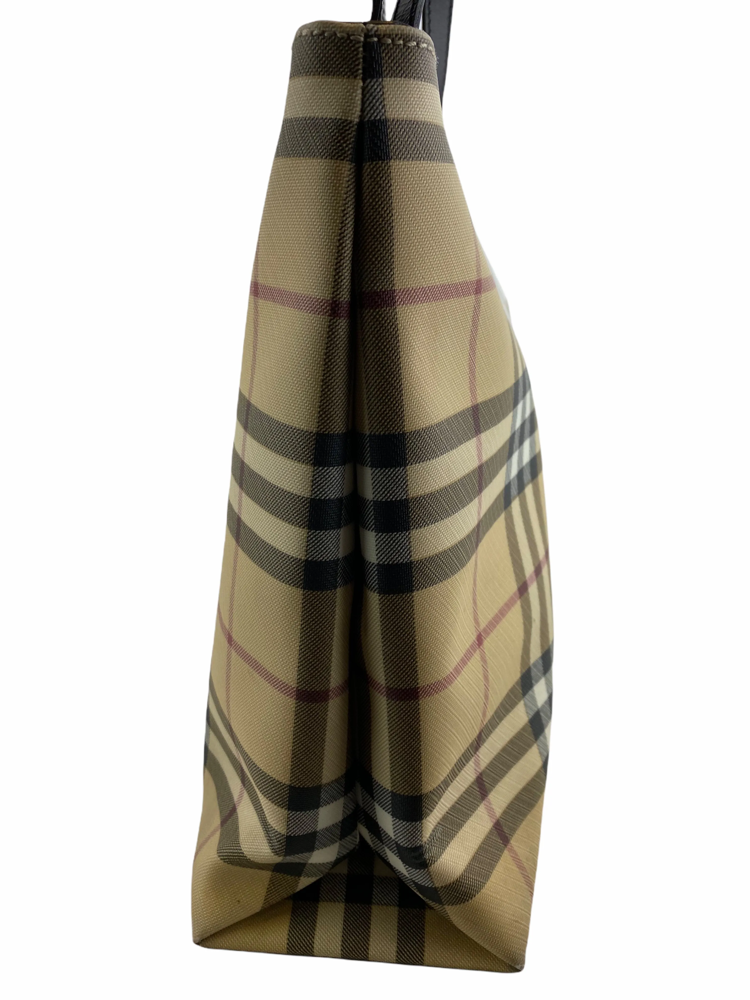 Burberry Classic Nova Check Canvas Tote