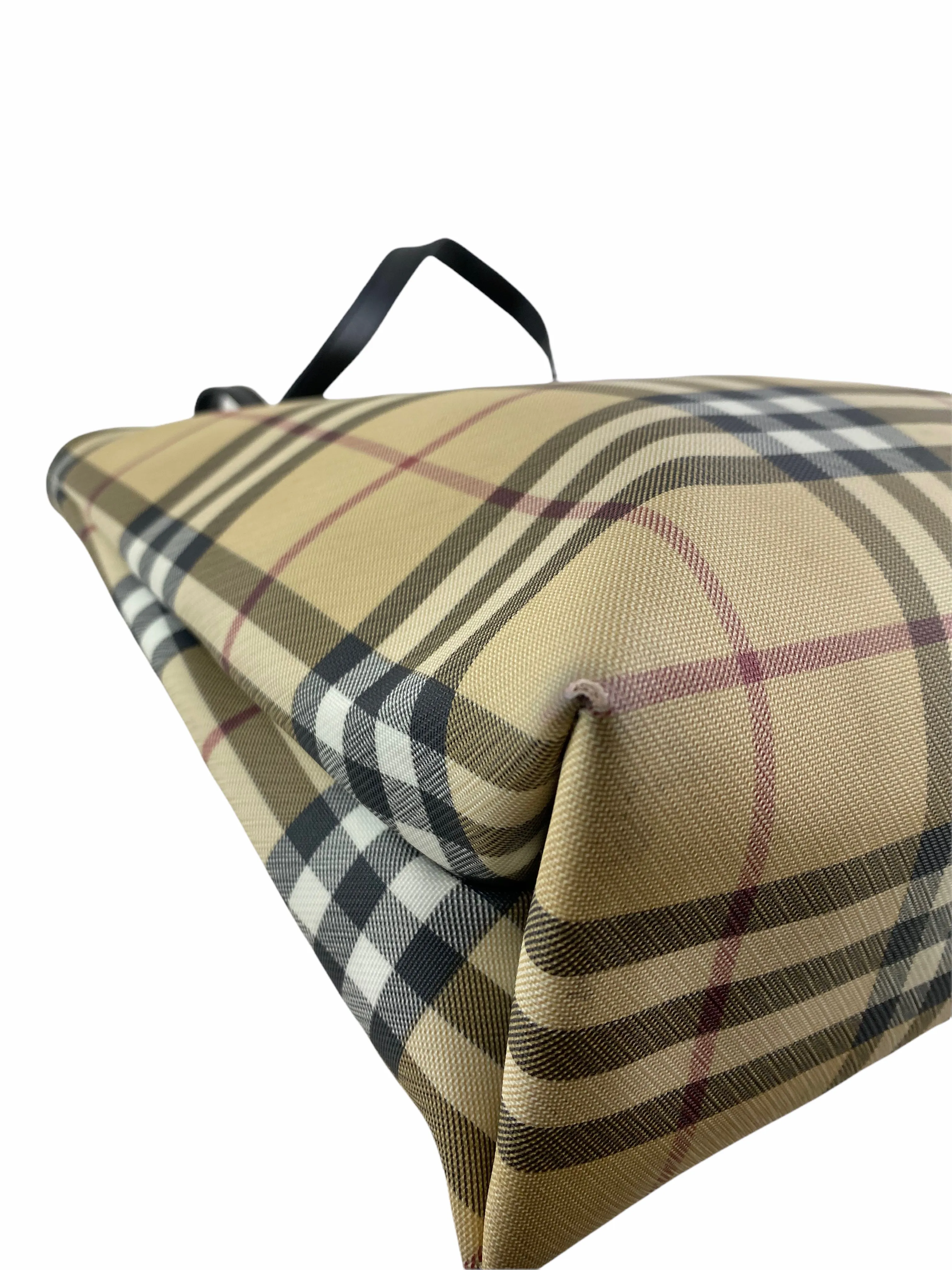 Burberry Classic Nova Check Canvas Tote