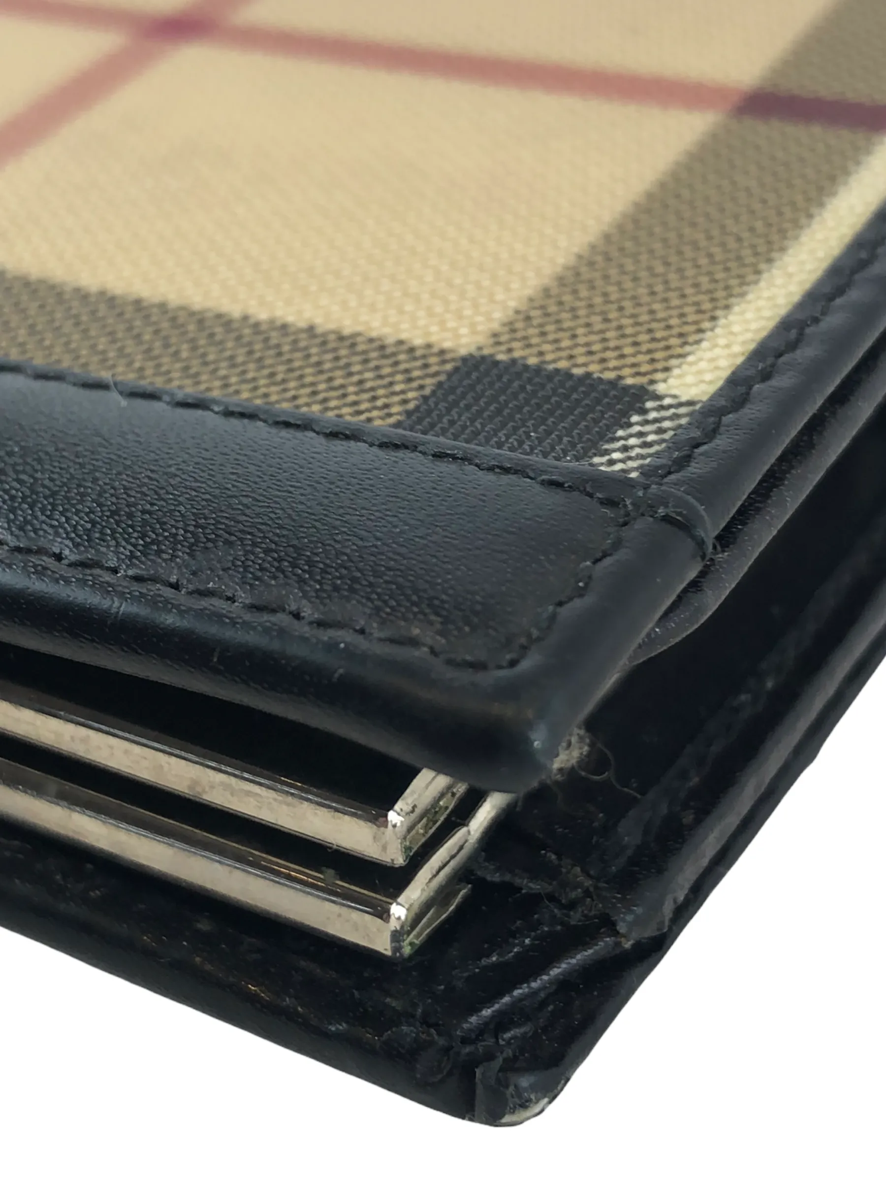 Burberry Classic ‘Plaid Canvas Wallet