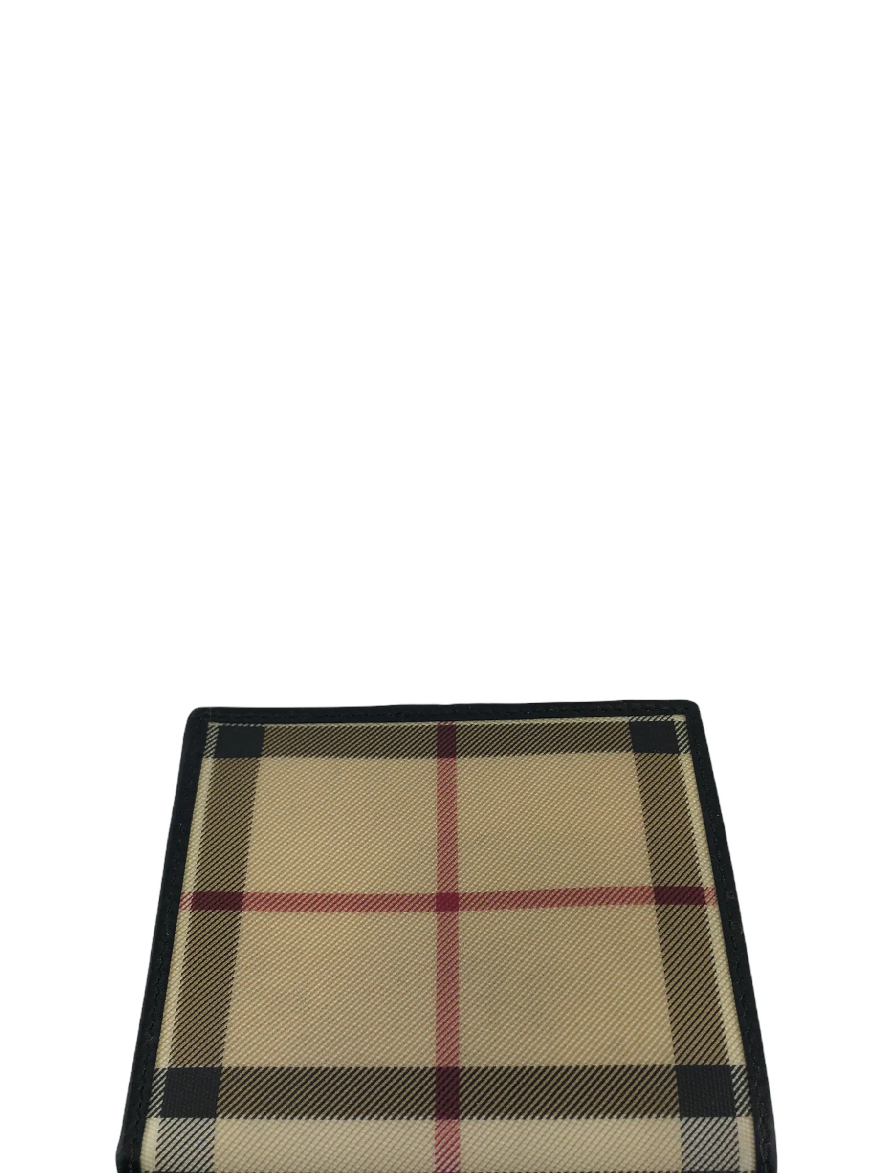 Burberry Classic ‘Plaid Canvas Wallet