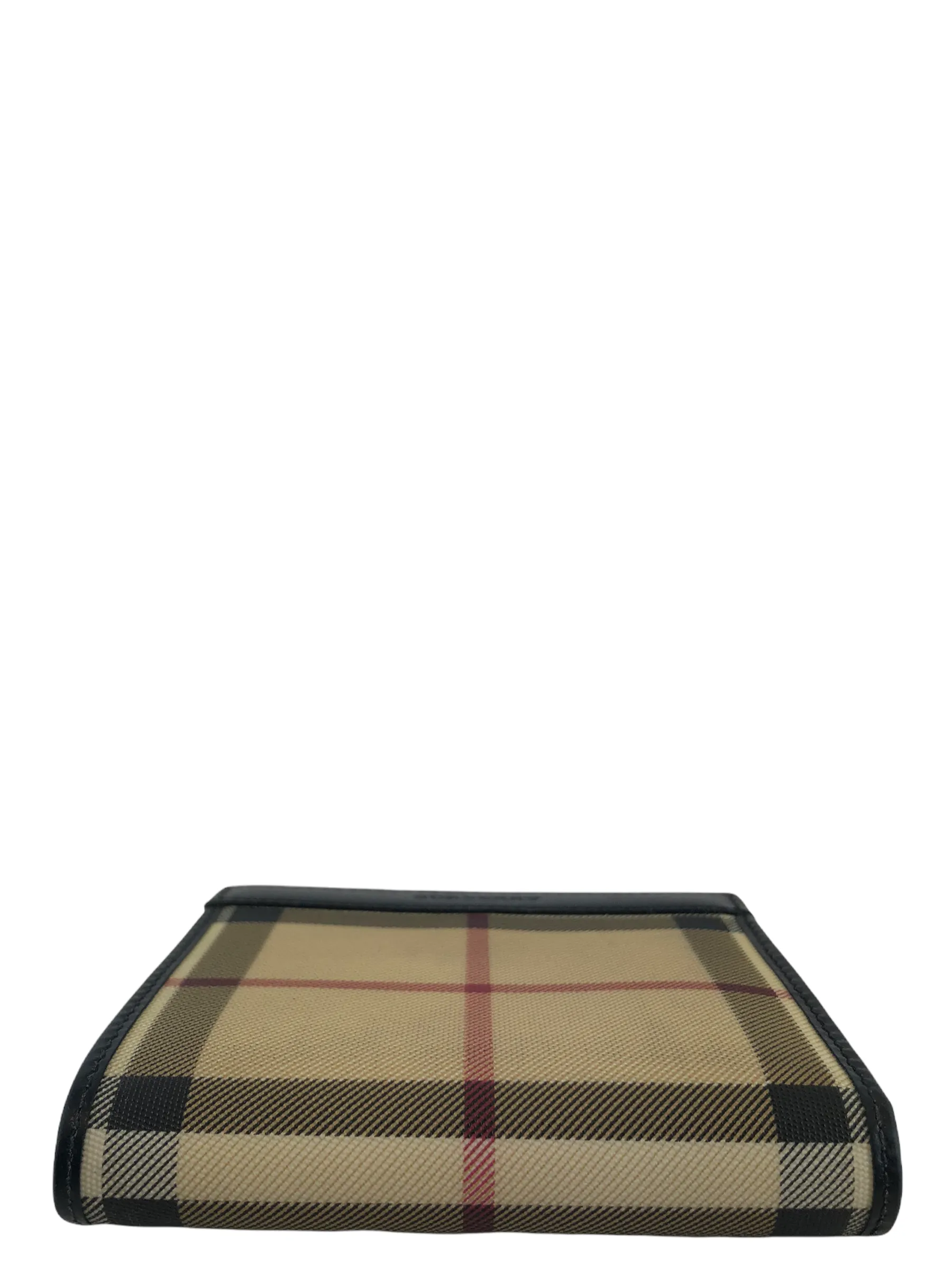 Burberry Classic ‘Plaid Canvas Wallet