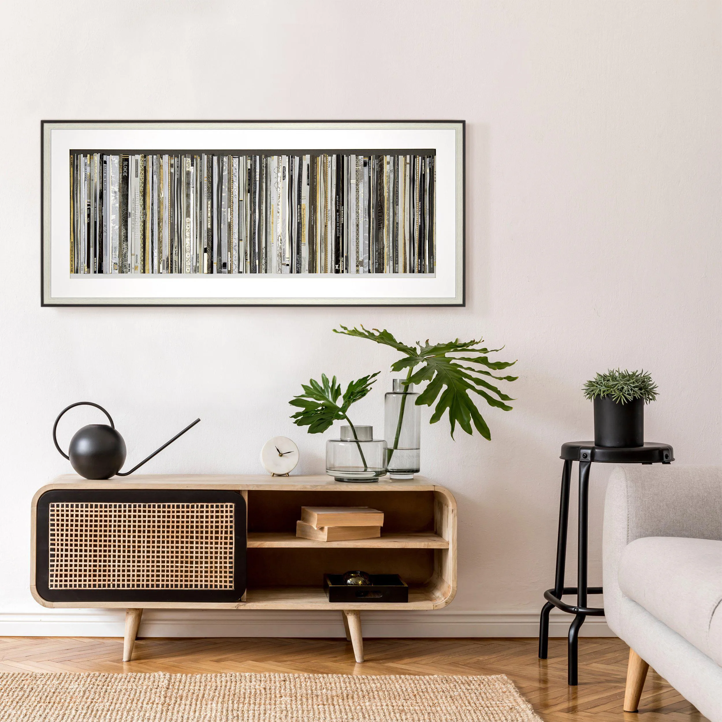 Canvas Framed Print - Classic Vinyl