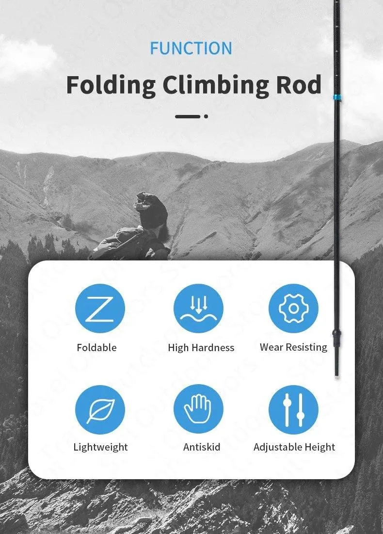 carbon fibre hiking pole