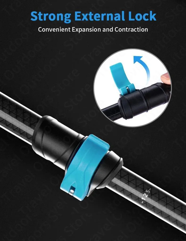 carbon fibre hiking pole