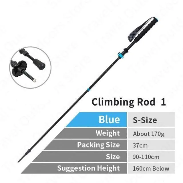 carbon fibre hiking pole