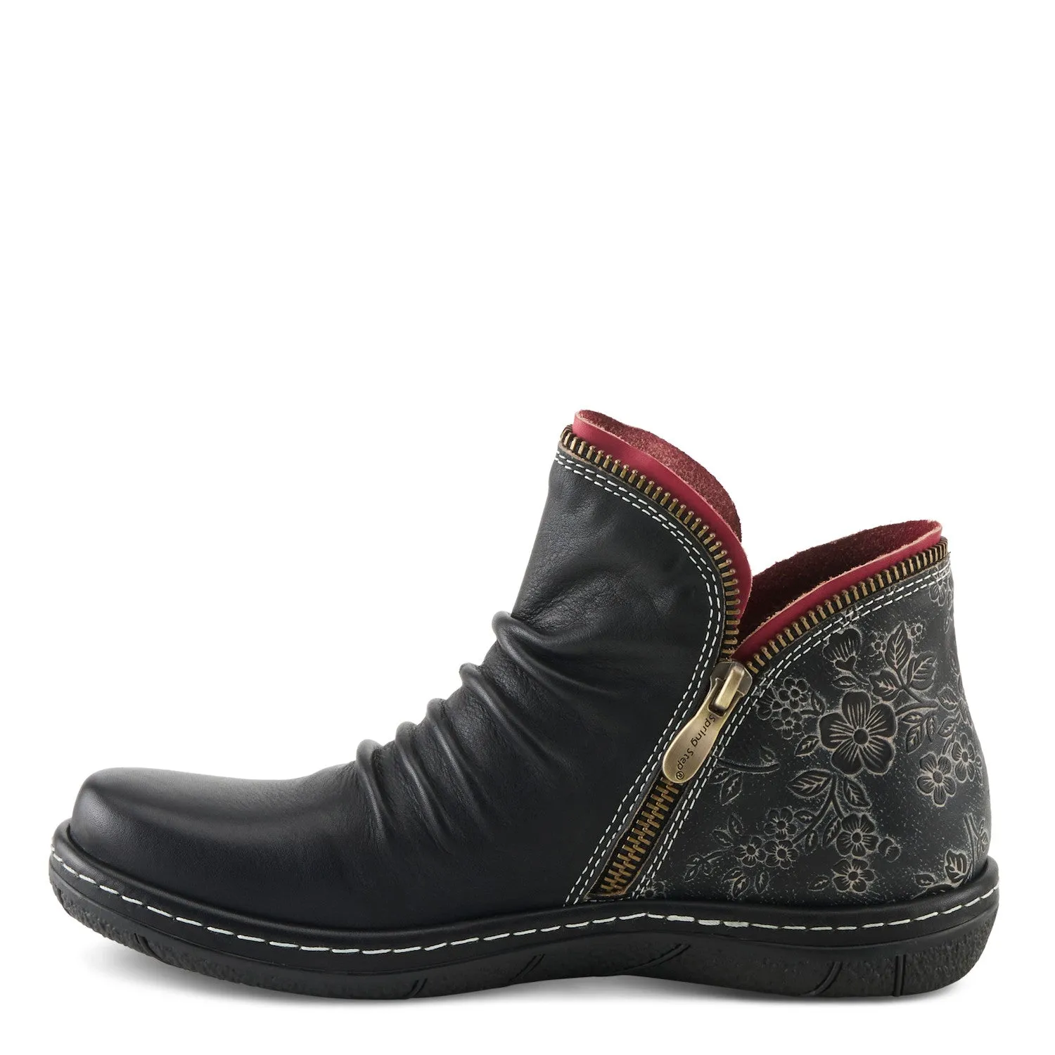Chesapeak Low Zipper Boot in Black