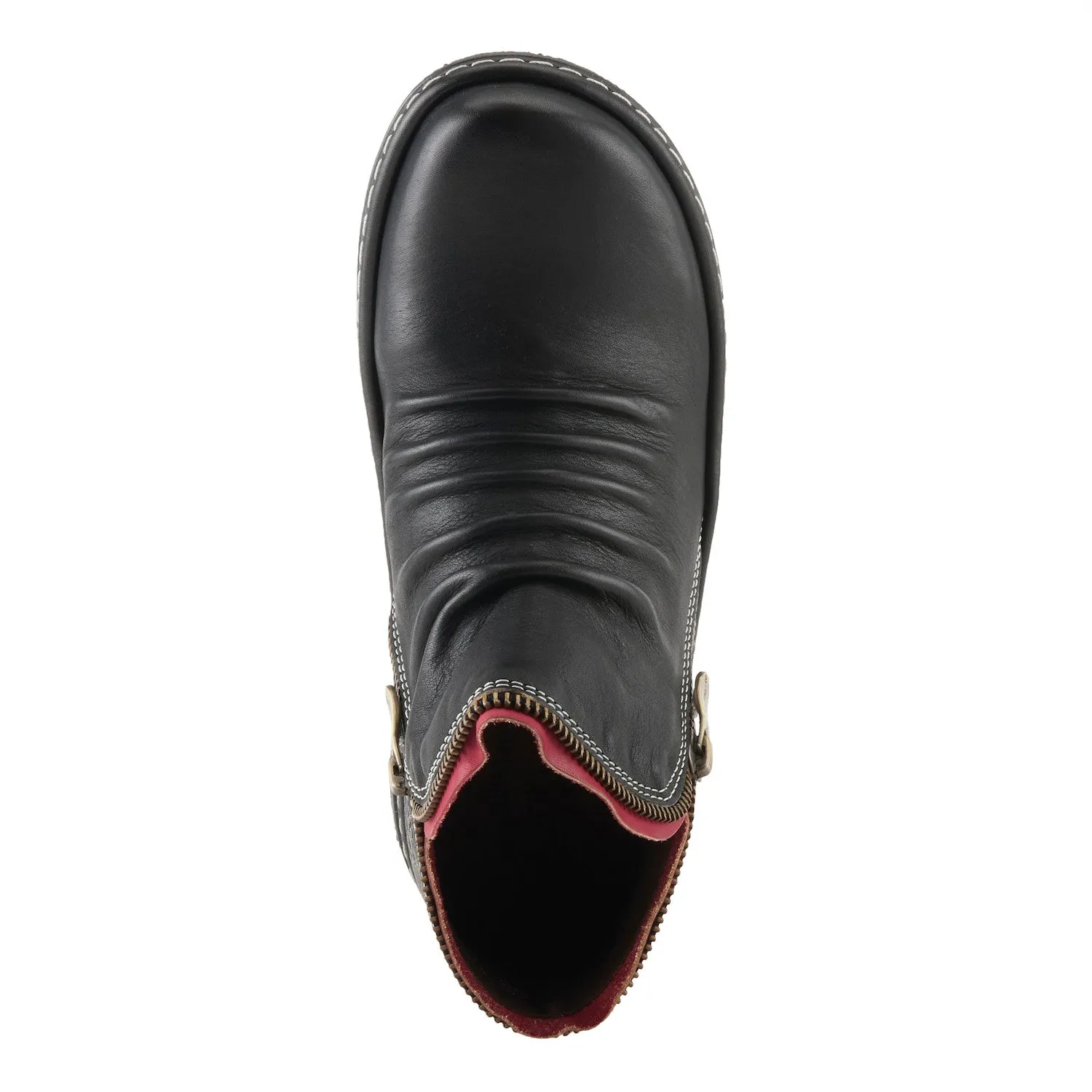 Chesapeak Low Zipper Boot in Black