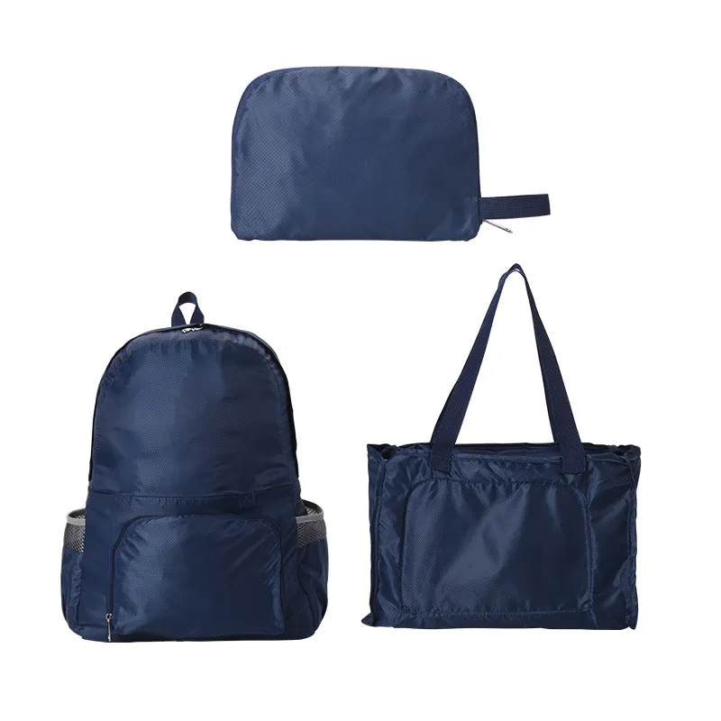 deanwangkt Dual-Use Foldable Travel Backpack Backpack Outdoor Sports Waterproof Hiking Lightweight Backpack Travel Bag