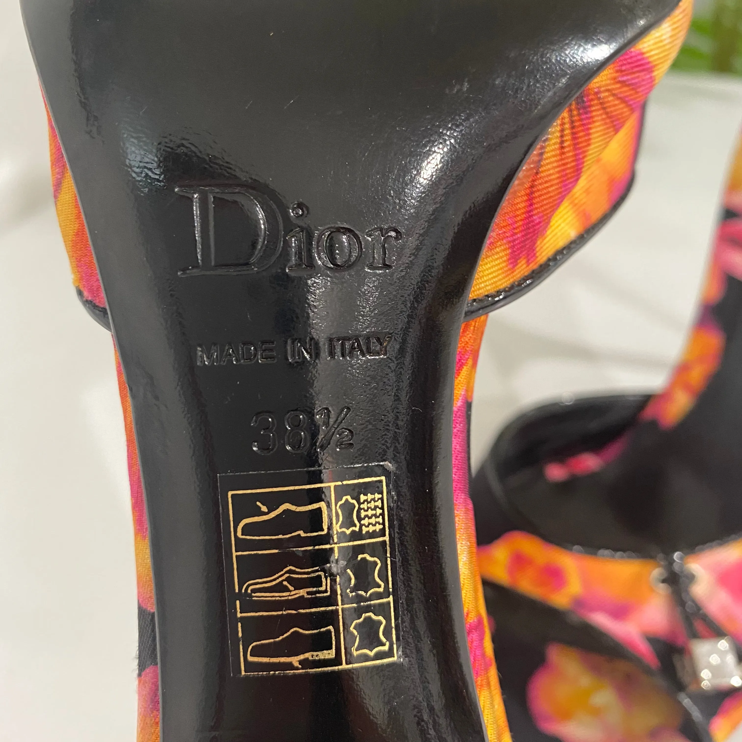Dior Lips & Dice Heels