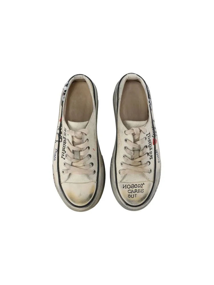 Dirty Dwarf Le Thick Canvas Shoes【s0000009949】