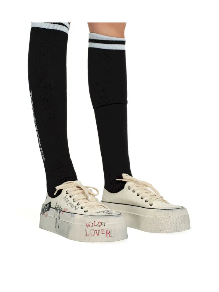 Dirty Dwarf Le Thick Canvas Shoes【s0000009949】
