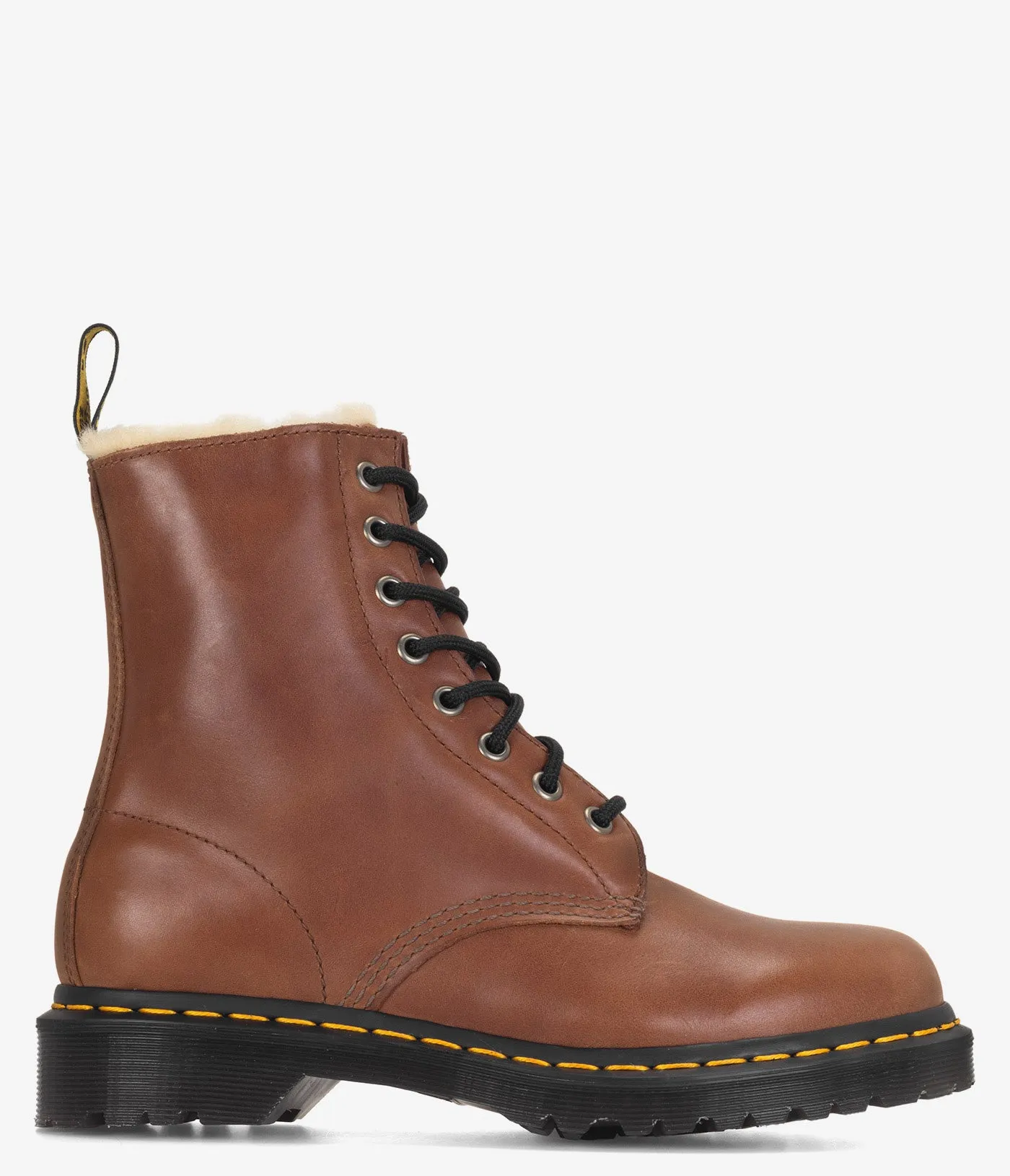 Dr. Martens 1460 Serena Faux Fur-Lined Leather Boots - Women