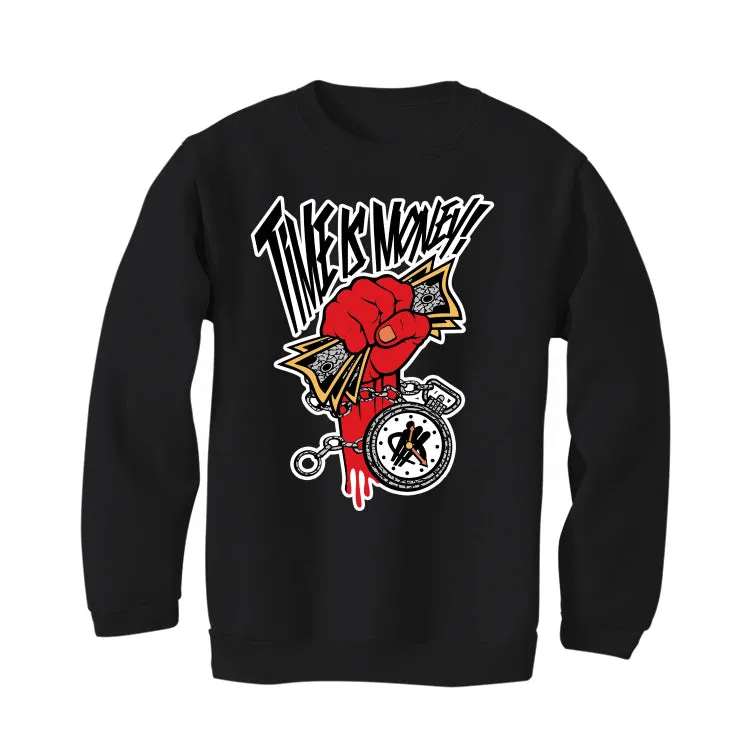 DTLR x New Balance 9060 “Fire Sign” | illcurrency Black T-Shirt (Time Is Money)
