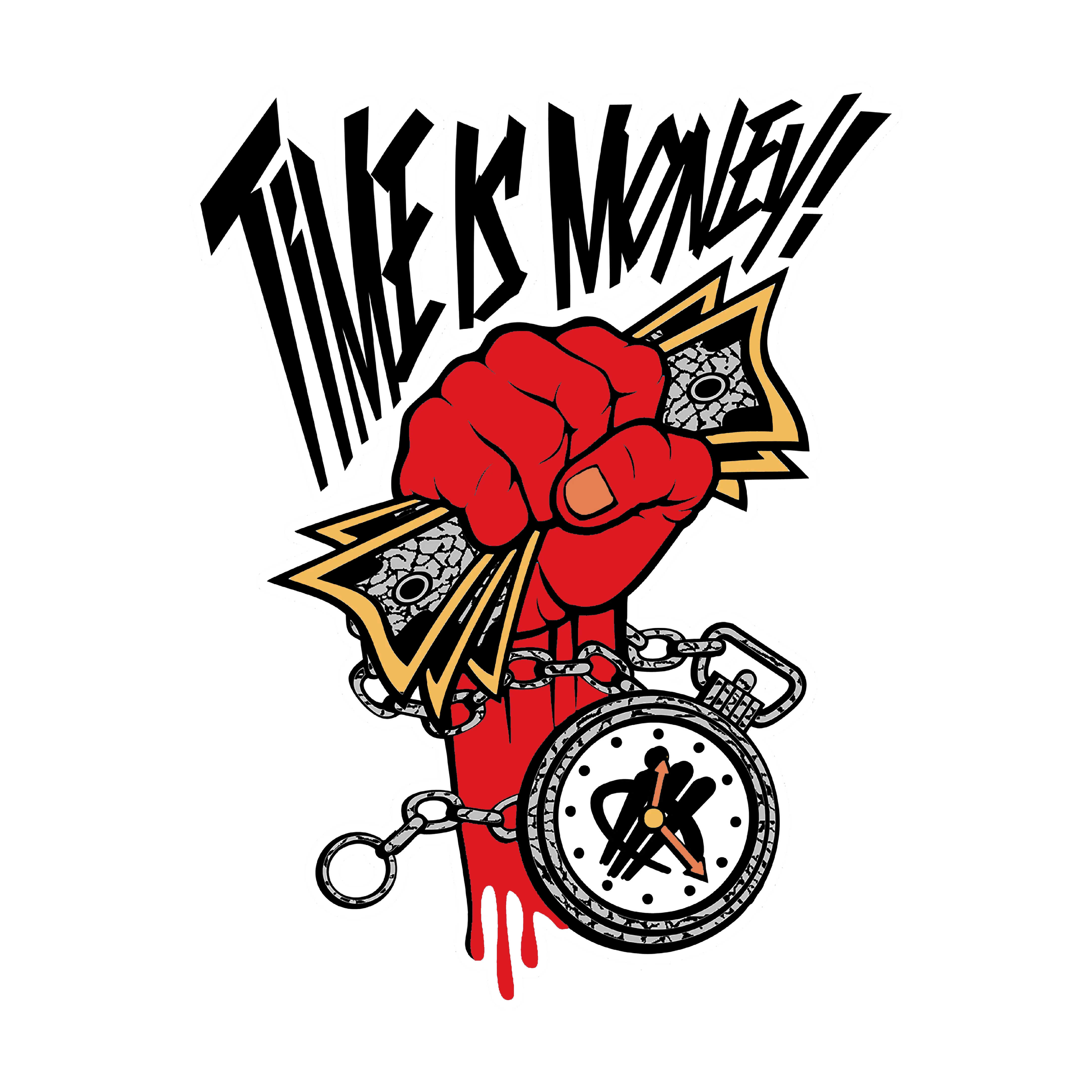 DTLR x New Balance 9060 “Fire Sign” | illcurrency Black T-Shirt (Time Is Money)