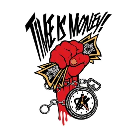 DTLR x New Balance 9060 “Fire Sign” | illcurrency Black T-Shirt (Time Is Money)