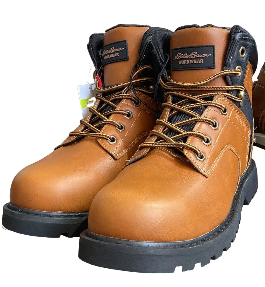Eddie Bauer Men's Mountain Vista Steel Toe Work Boots