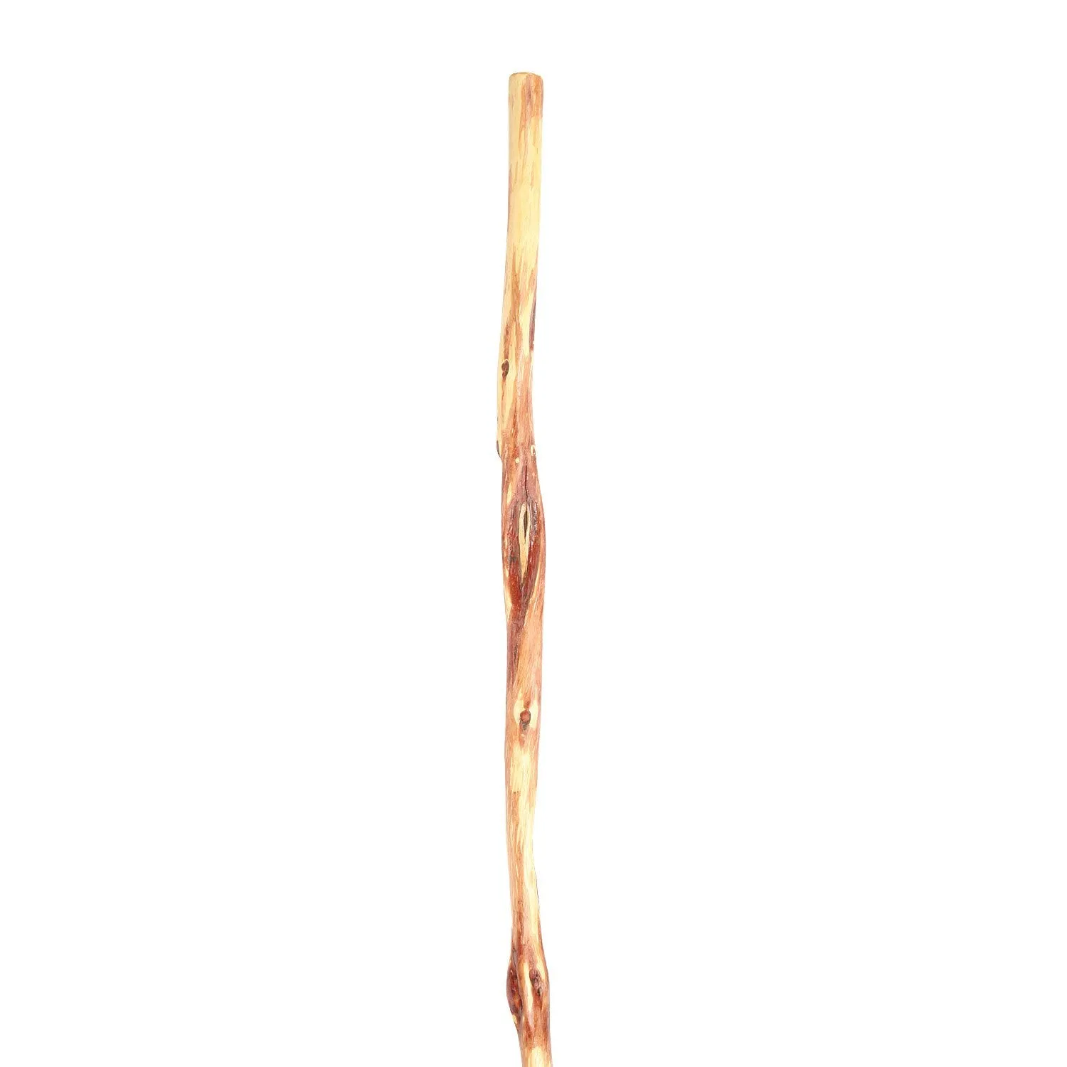 Finished Diamond Willow Hiking Staff