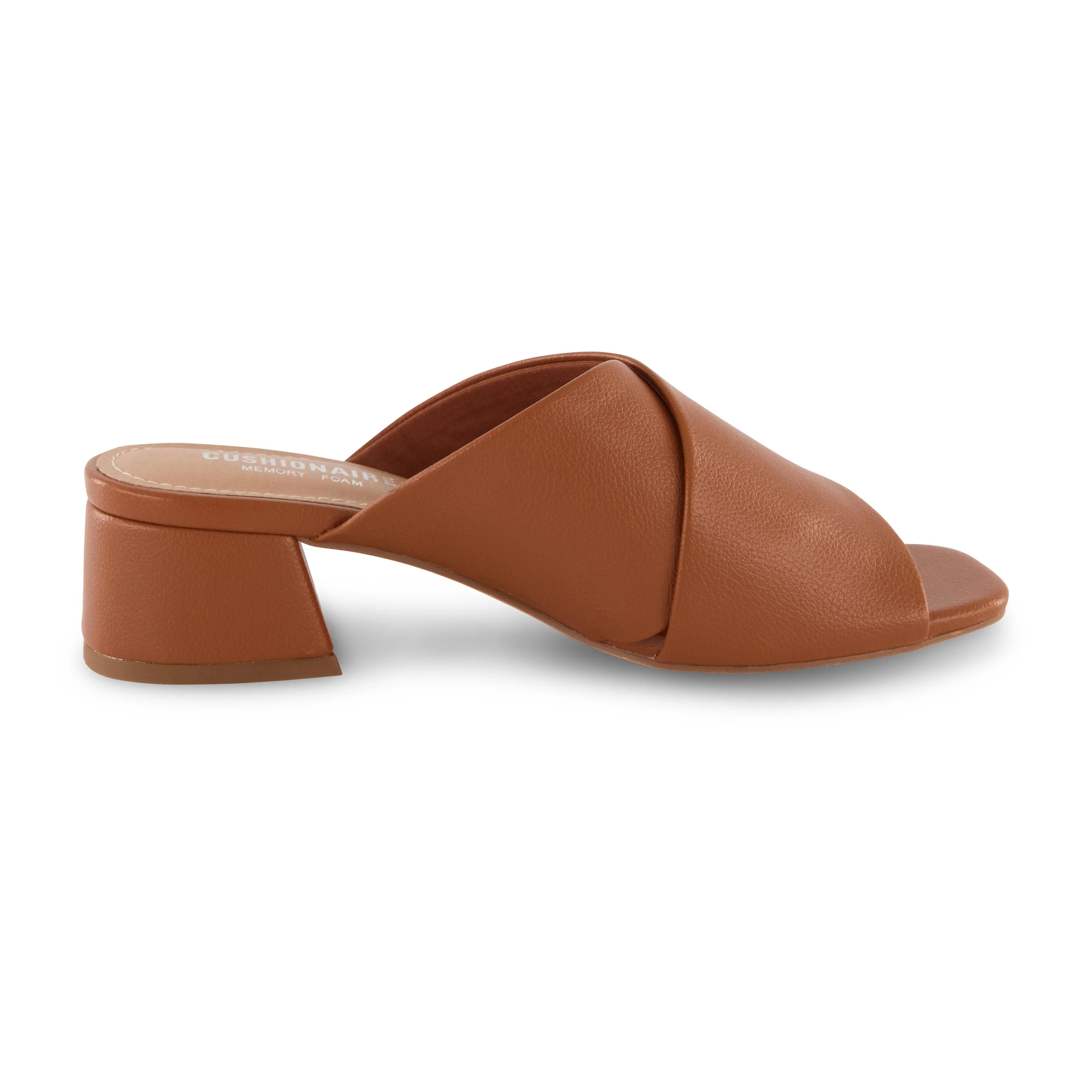 Garland Cross Band Dress Sandal Nudes