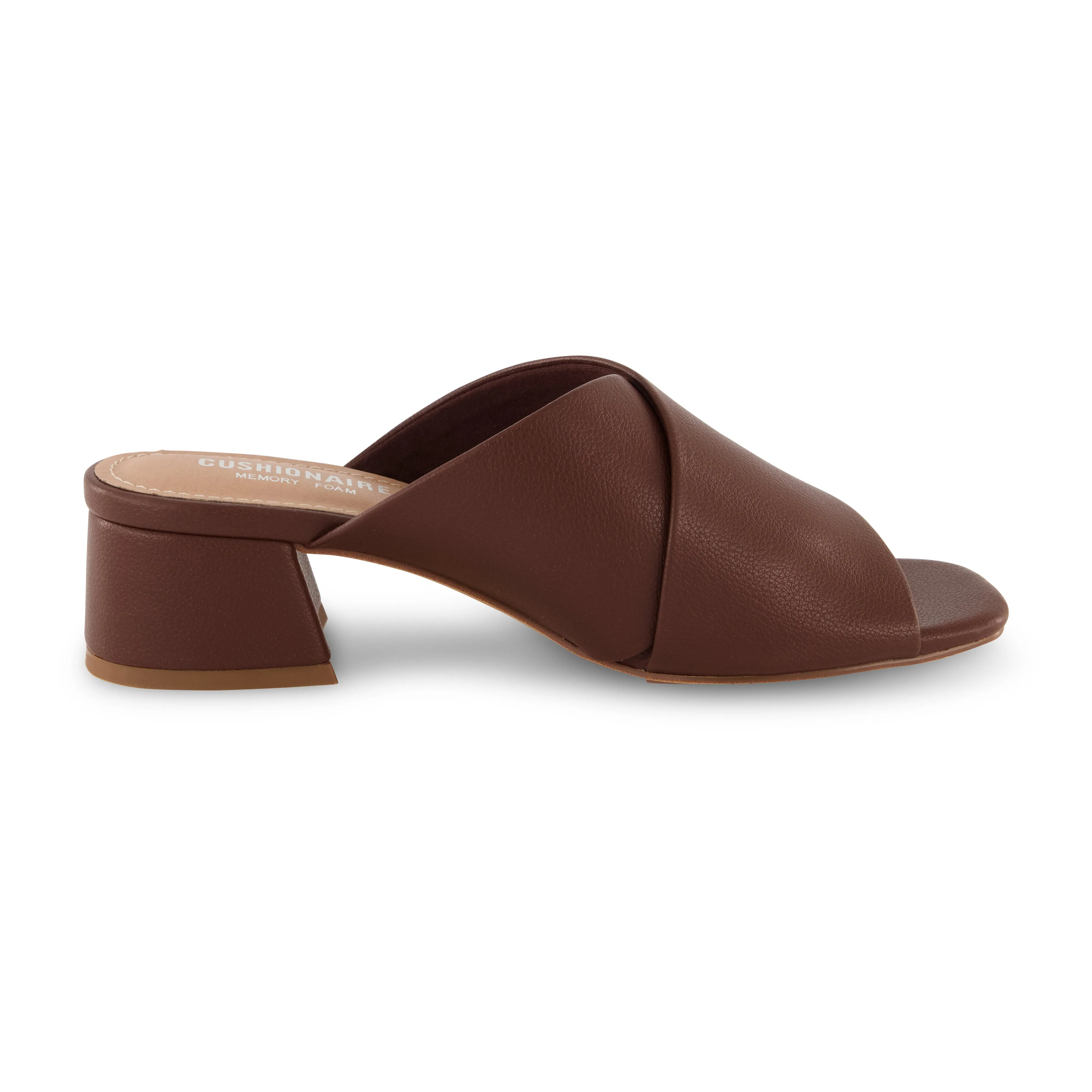 Garland Cross Band Dress Sandal Nudes