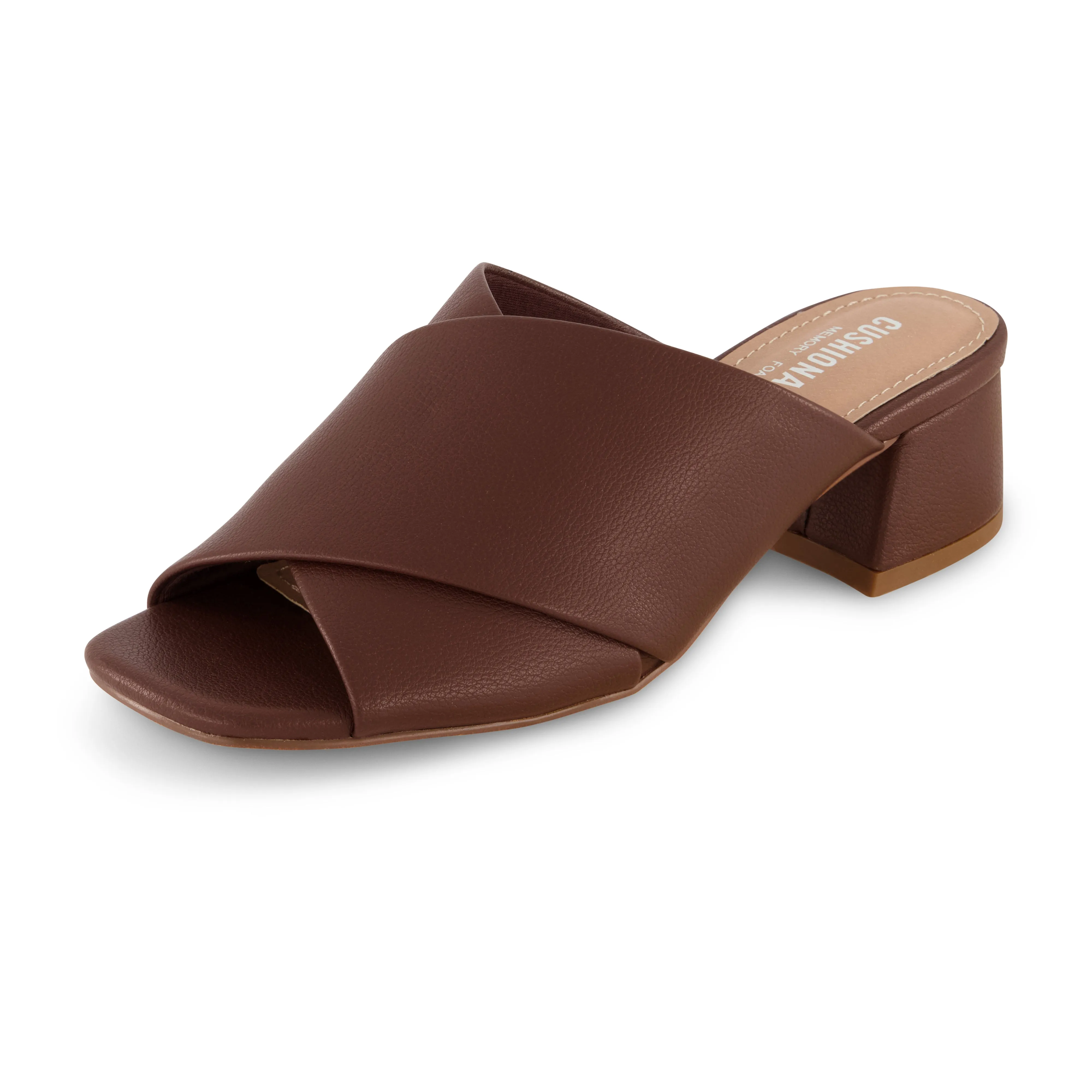 Garland Cross Band Dress Sandal Nudes