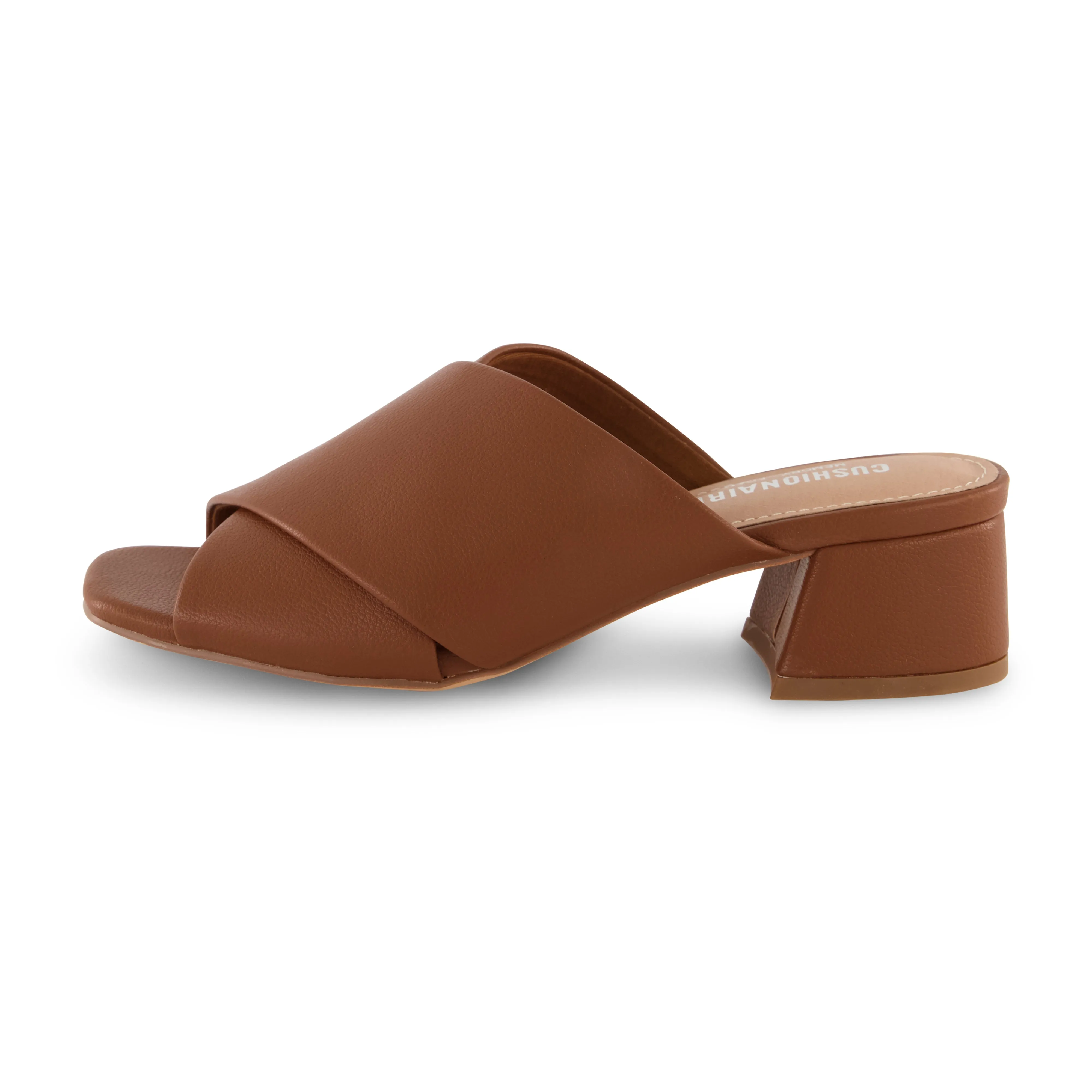 Garland Cross Band Dress Sandal Nudes