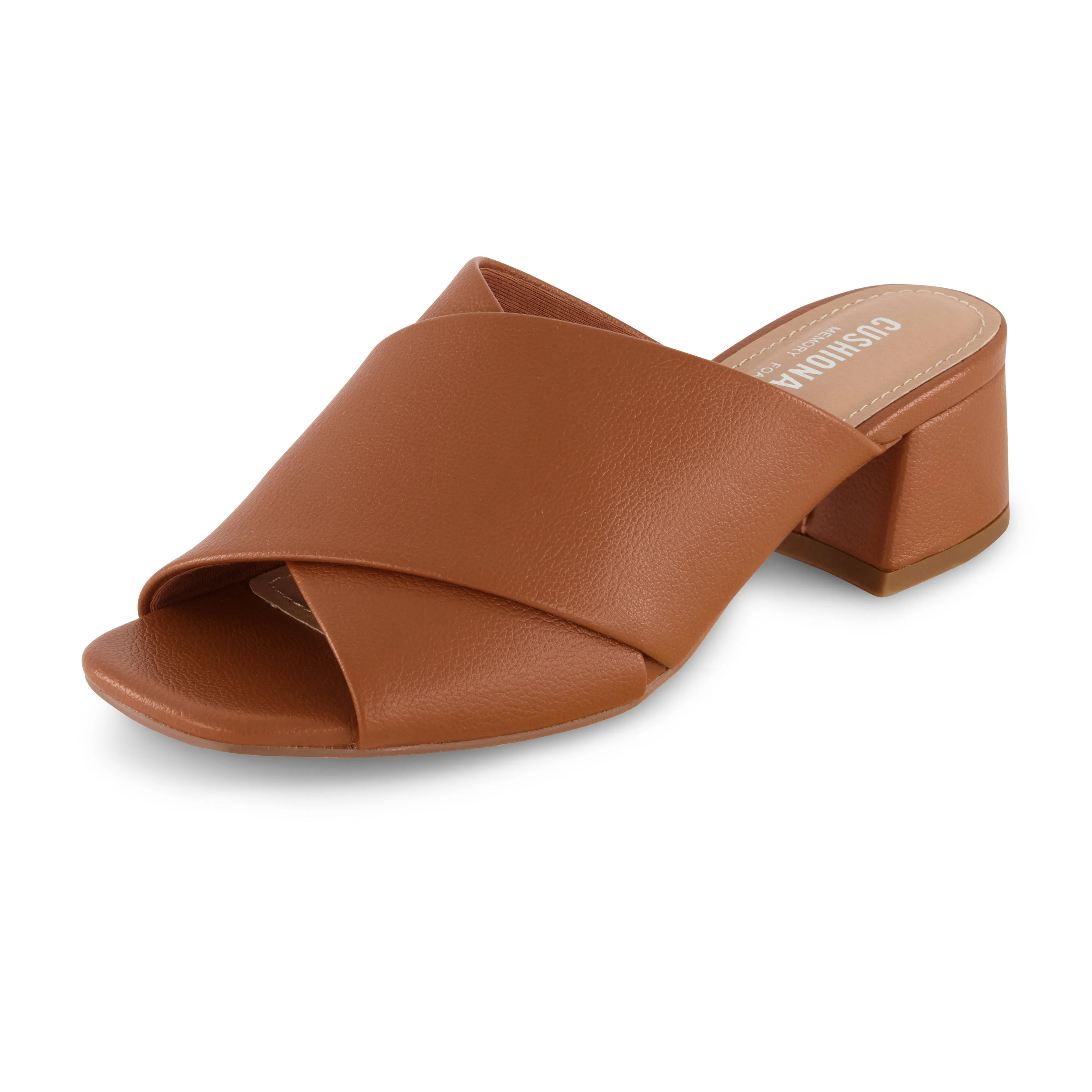 Garland Cross Band Dress Sandal Nudes