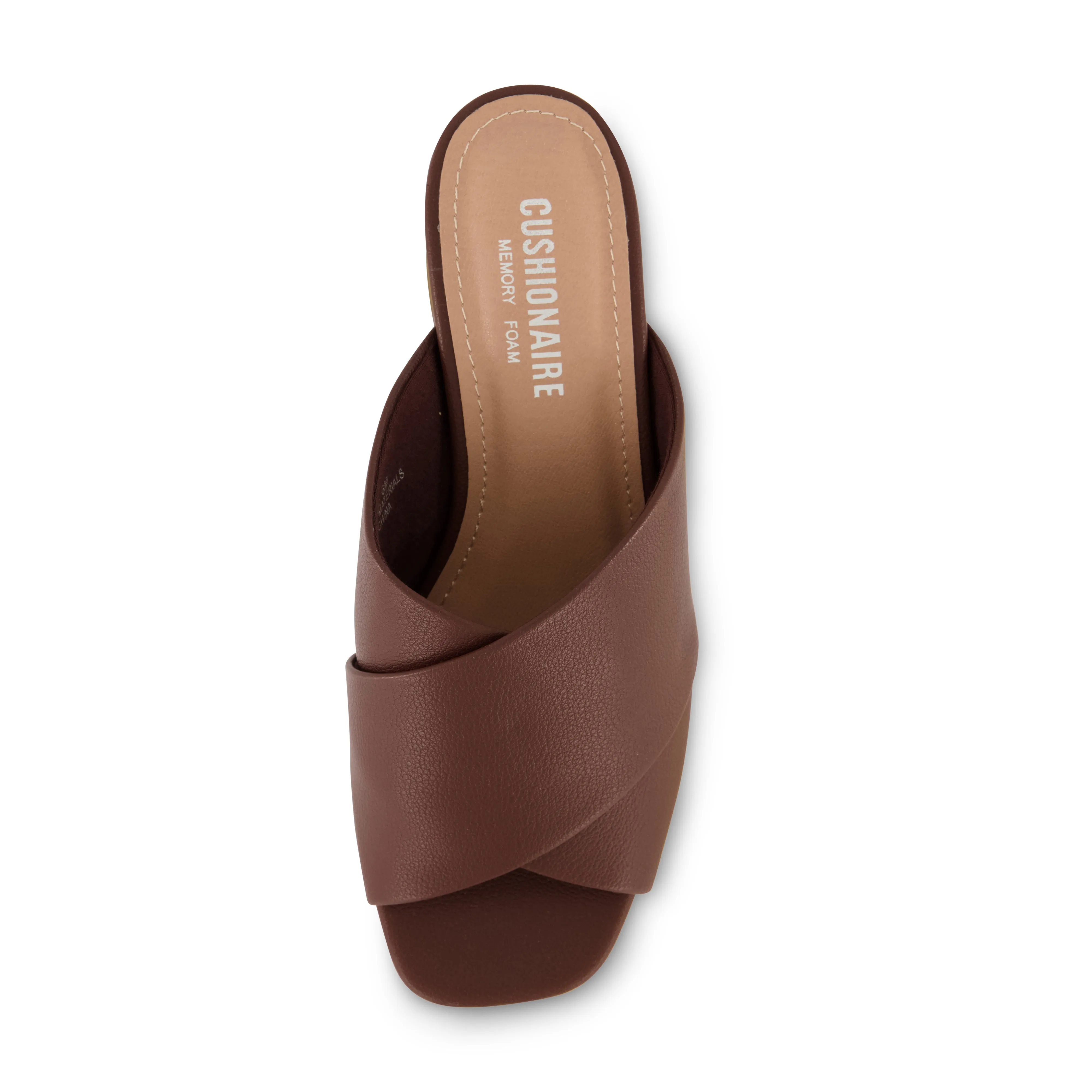 Garland Cross Band Dress Sandal Nudes