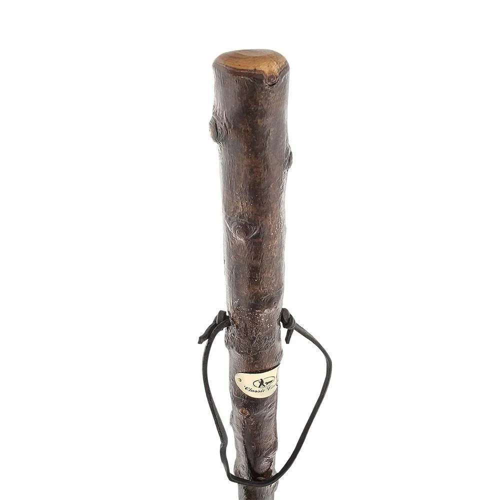 Genuine Blackthorn Hiking Staff w/ Leather Strap