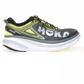 Hoka One One Bondi 4 Grey / Acid Running Shoes