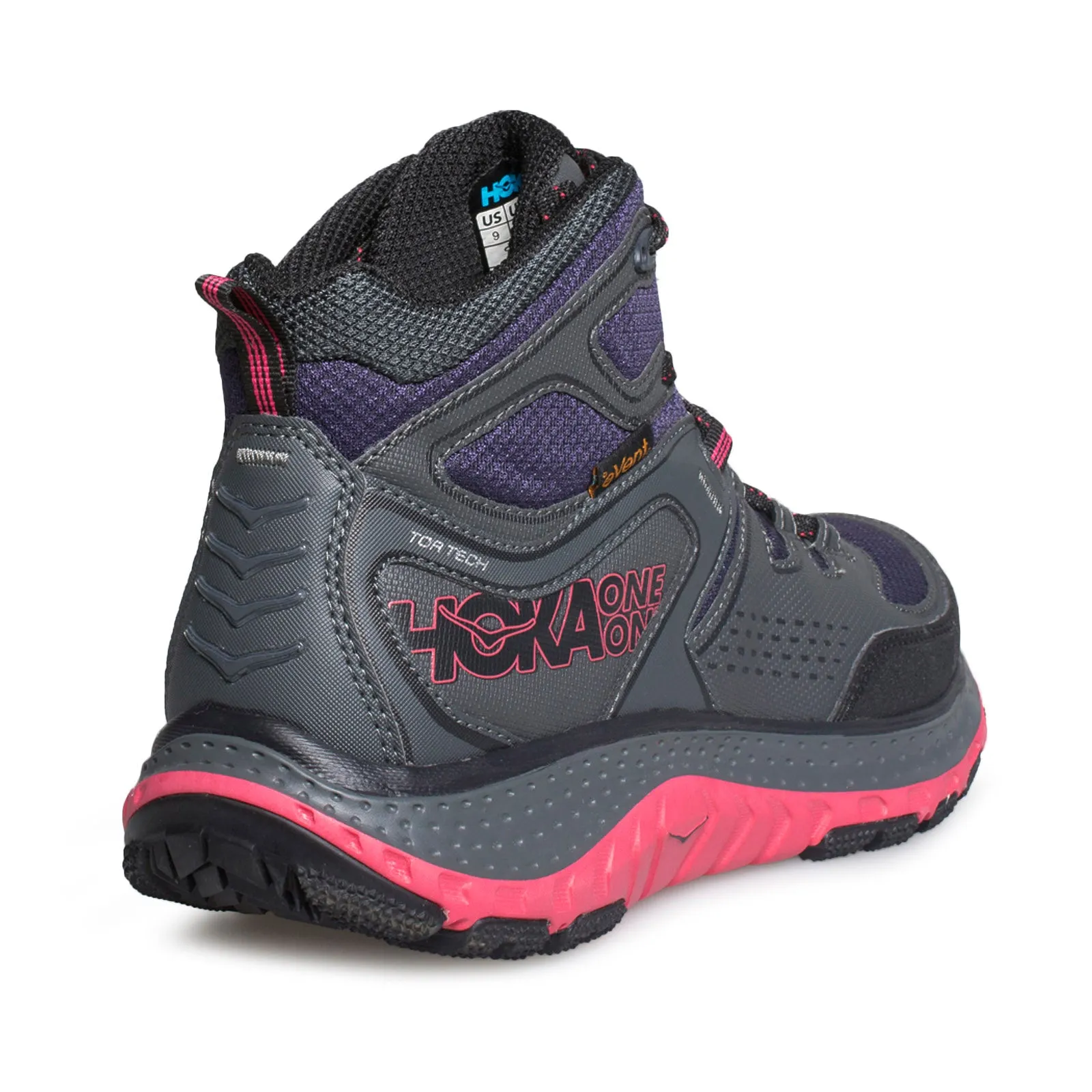 HOKA Tor Tech Mid WP Nightshade / Teaberry Hiking Hiking Boots - Women's