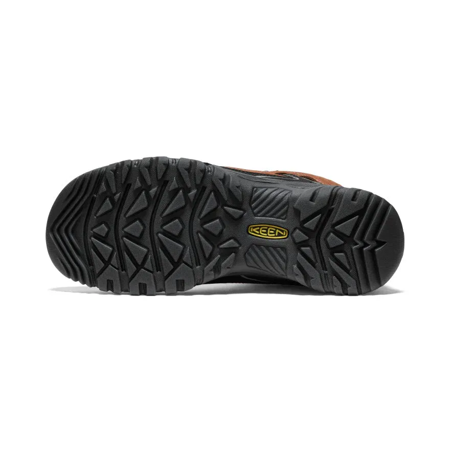 Keen Men's Targhee IV Waterproof Hiking Boot in Bison Black